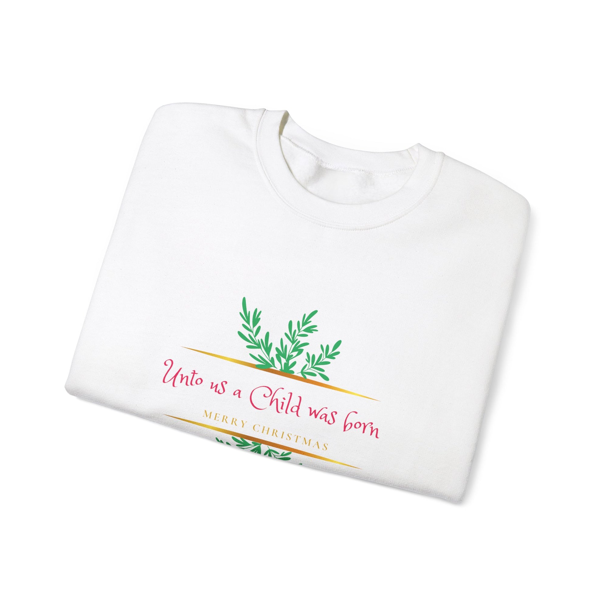 A Child is born Unisex Heavy Blend™ Crewneck Sweatshirt