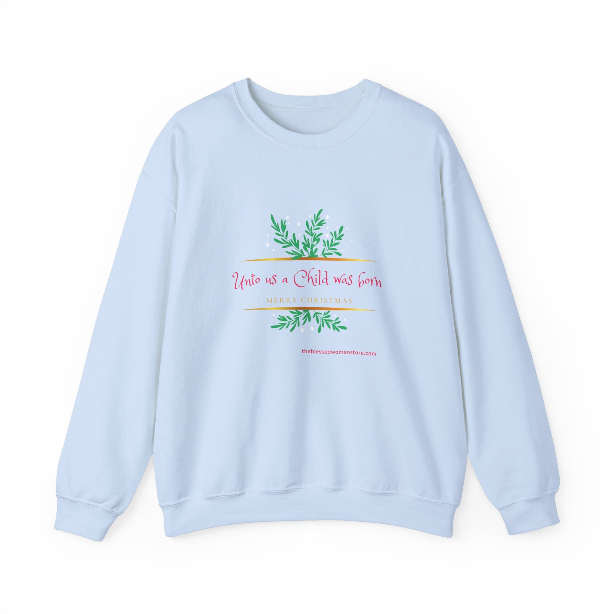 A Child is born Unisex Heavy Blend™ Crewneck Sweatshirt