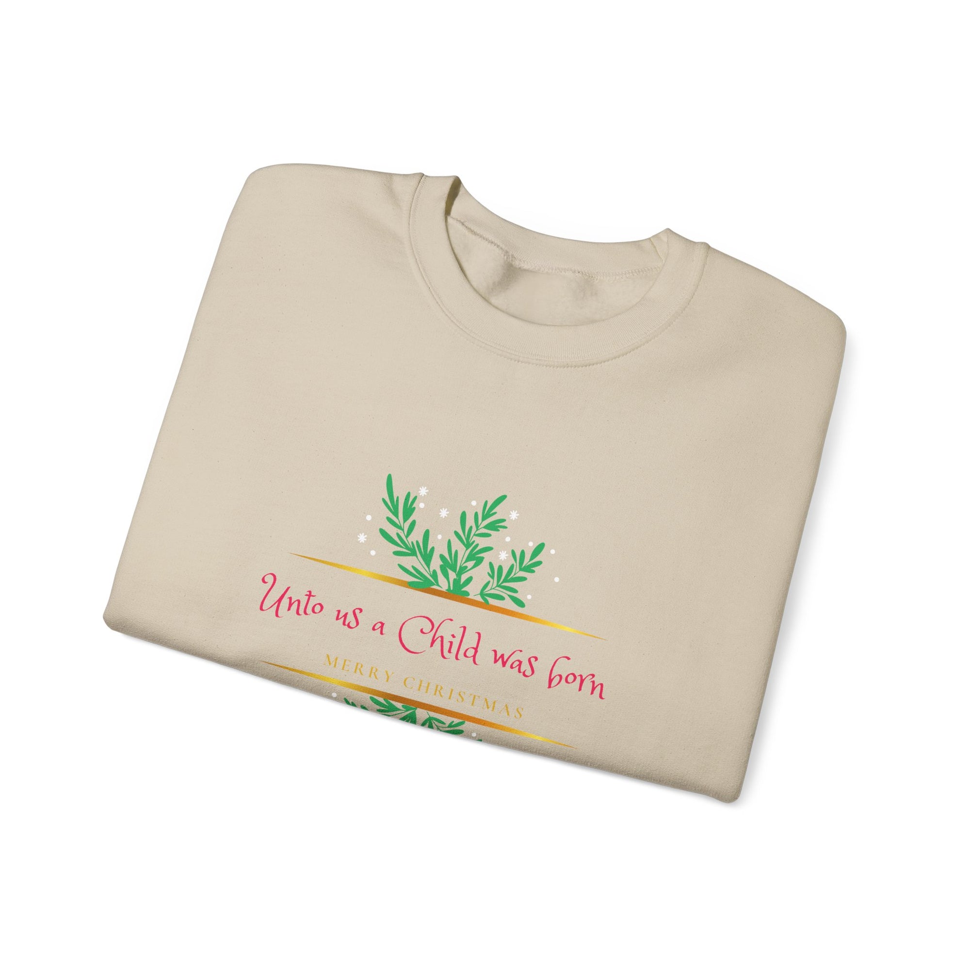 A Child is born Unisex Heavy Blend™ Crewneck Sweatshirt