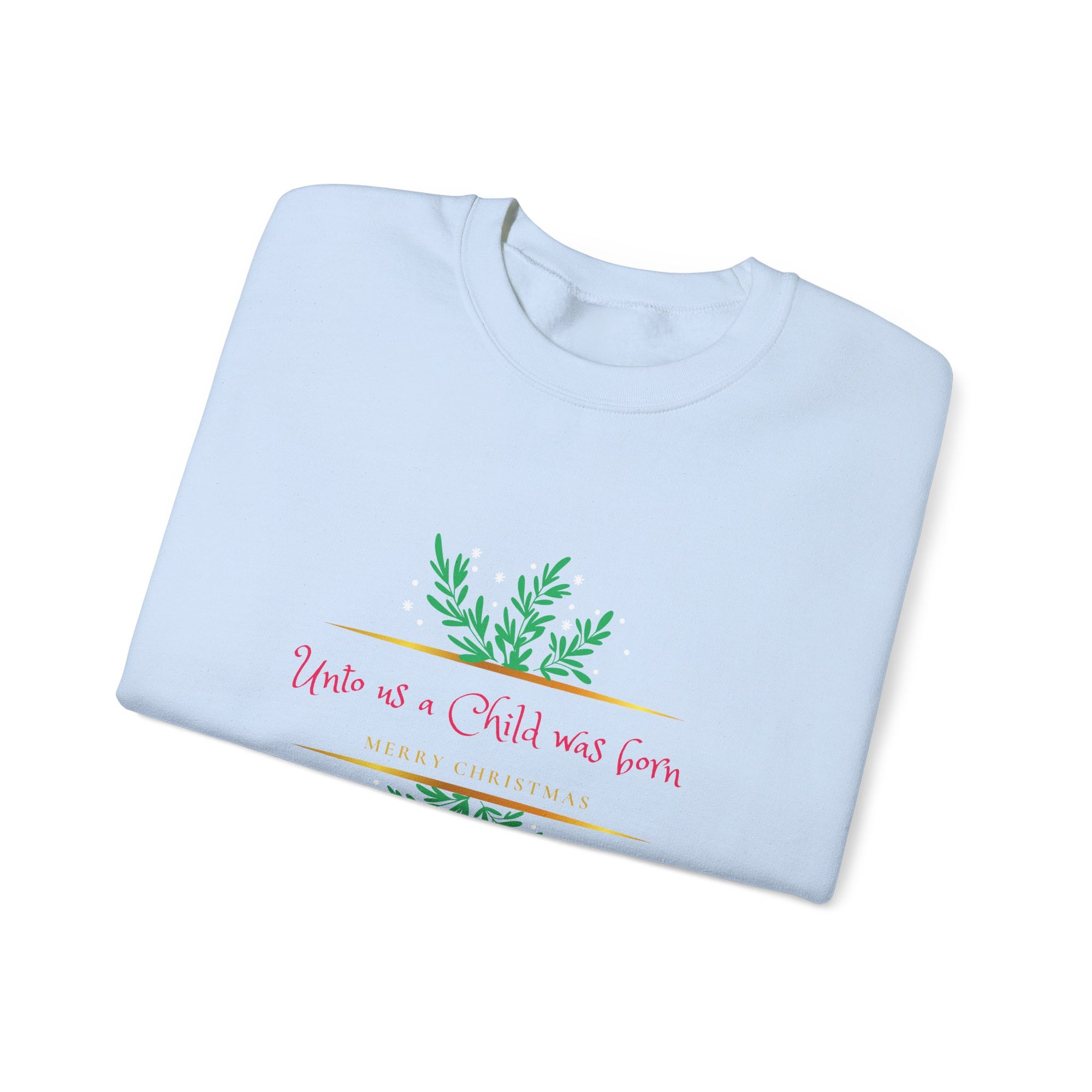 A Child is born Unisex Heavy Blend™ Crewneck Sweatshirt