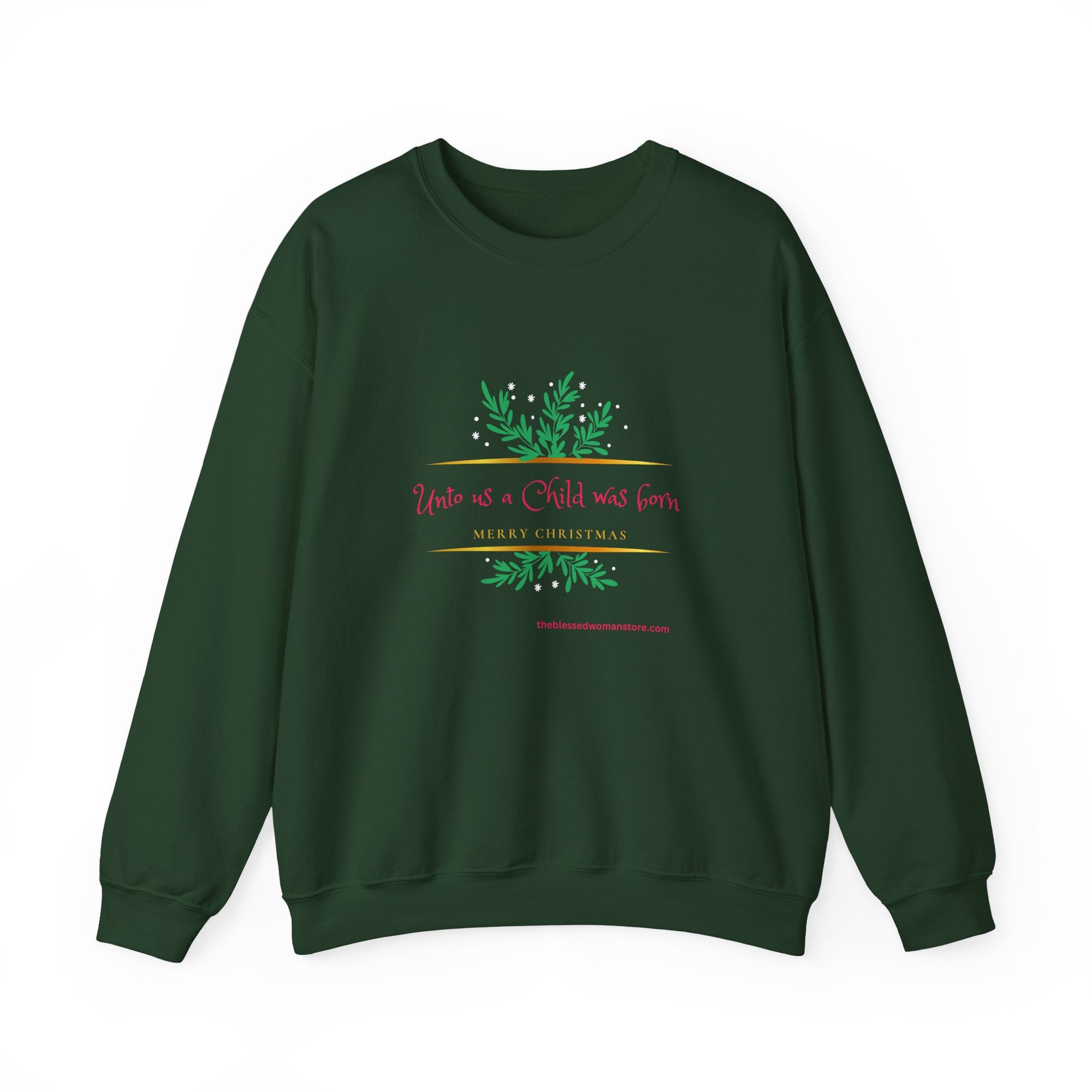 A Child is born Unisex Heavy Blend™ Crewneck Sweatshirt