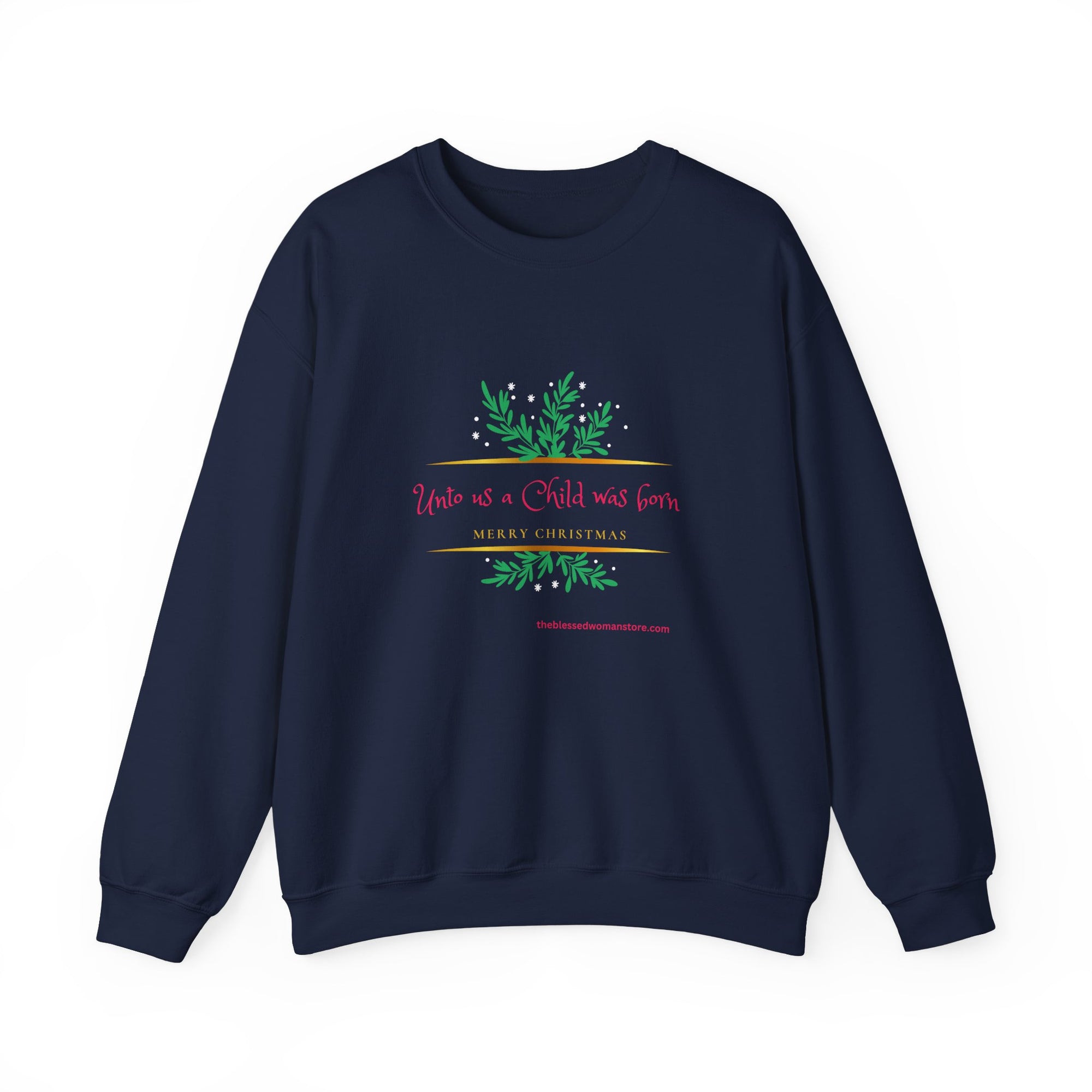 A Child is born Unisex Heavy Blend™ Crewneck Sweatshirt