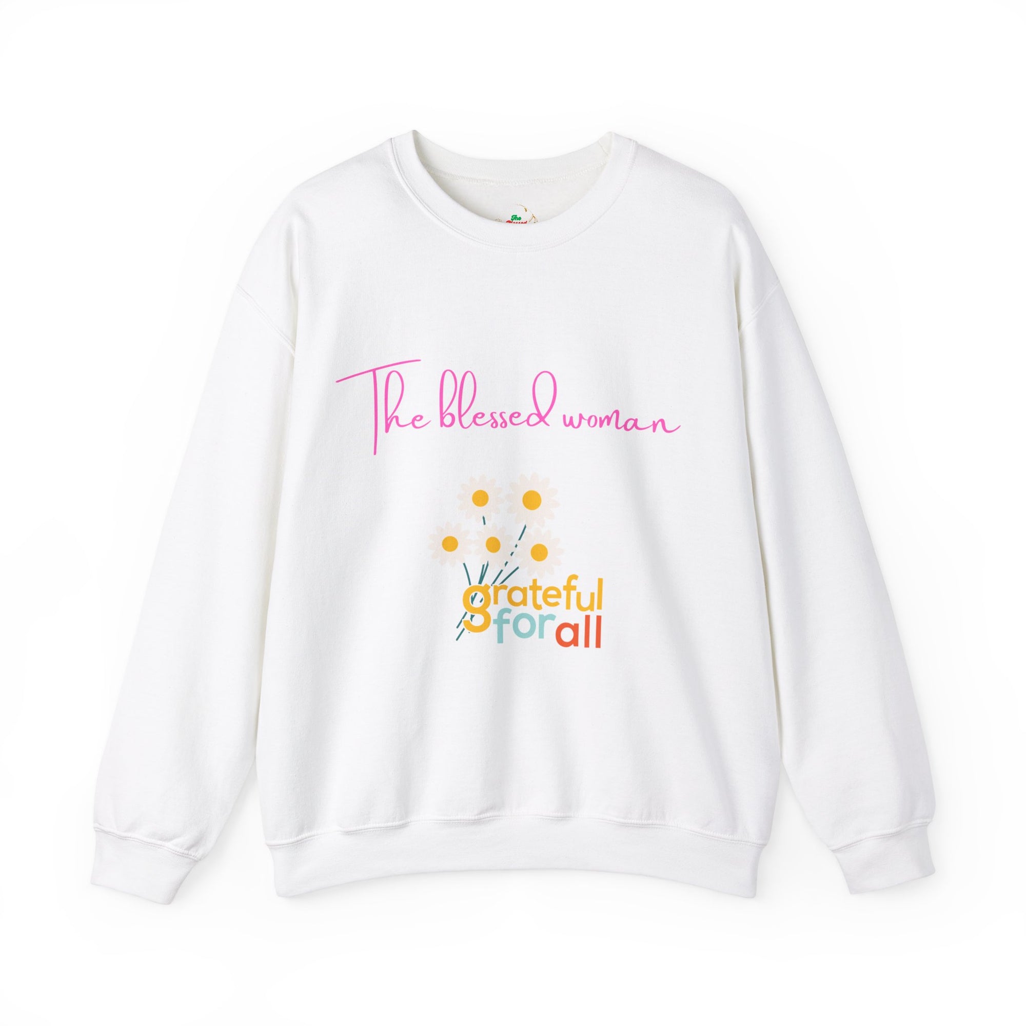 Blessed Woman Grateful Sweatshirt-Fall/Winter vibe