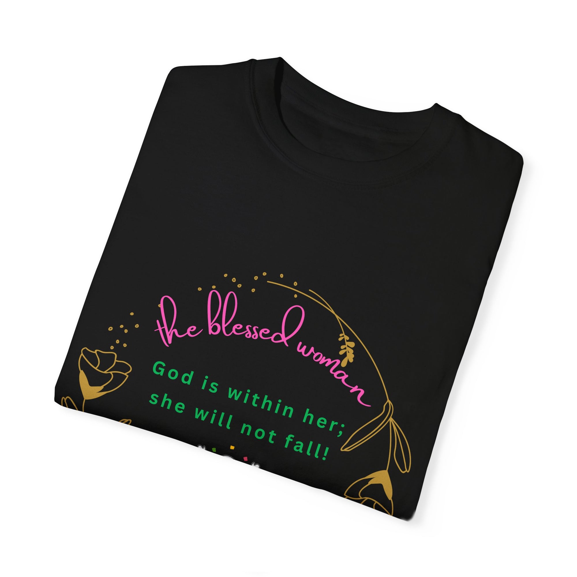 Blessed Successful Woman-cotton T-shirts