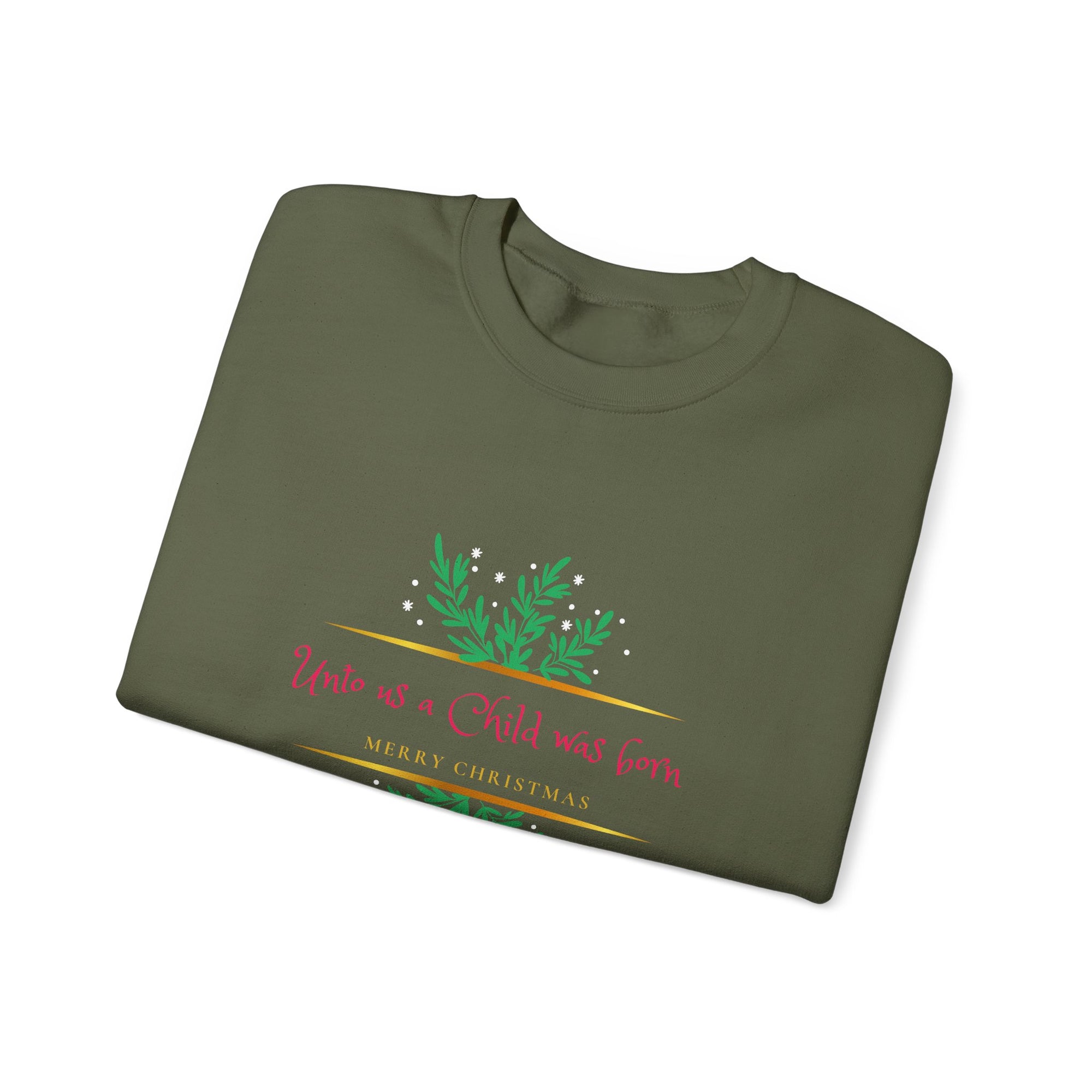 A Child is born Unisex Heavy Blend™ Crewneck Sweatshirt
