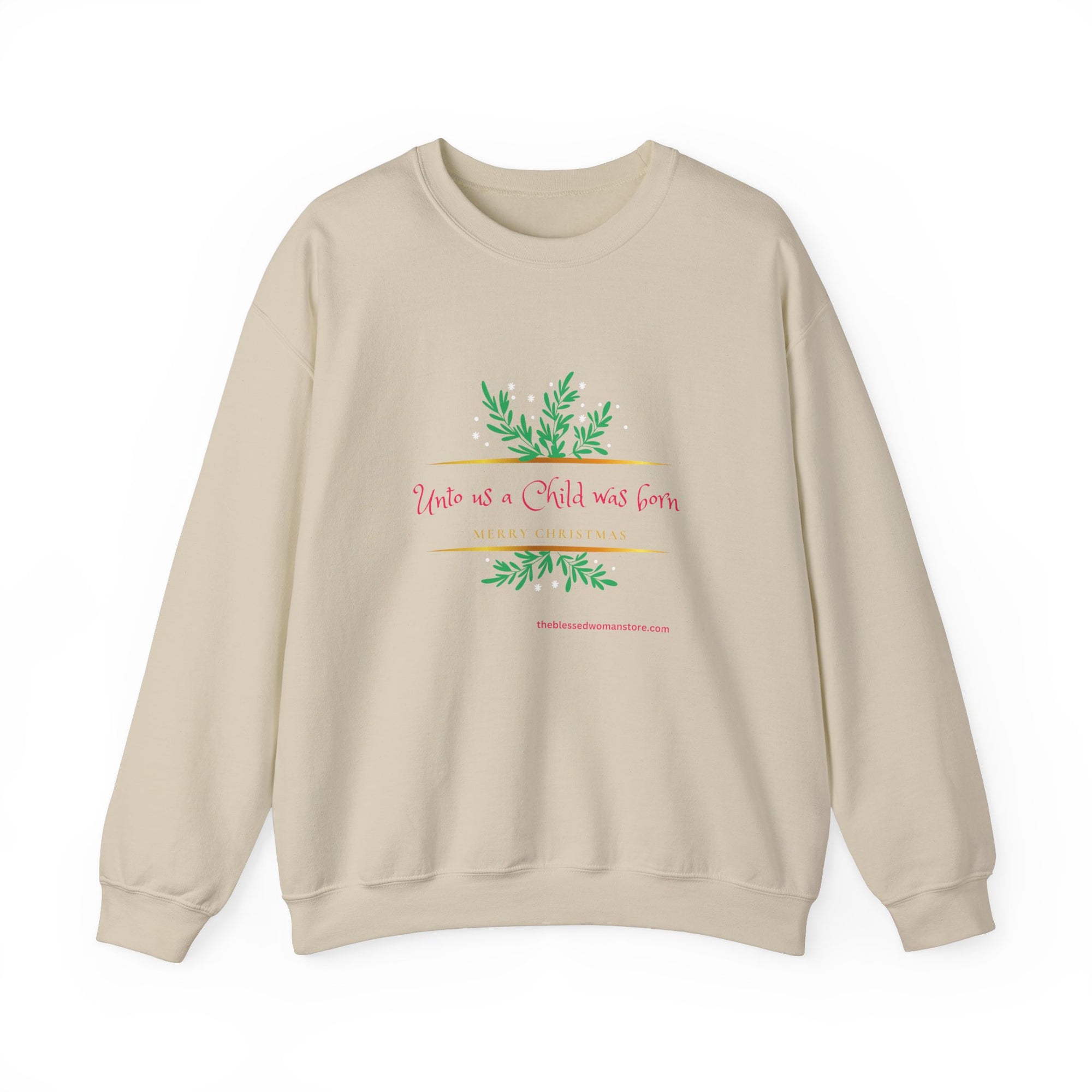 A Child is born Unisex Heavy Blend™ Crewneck Sweatshirt