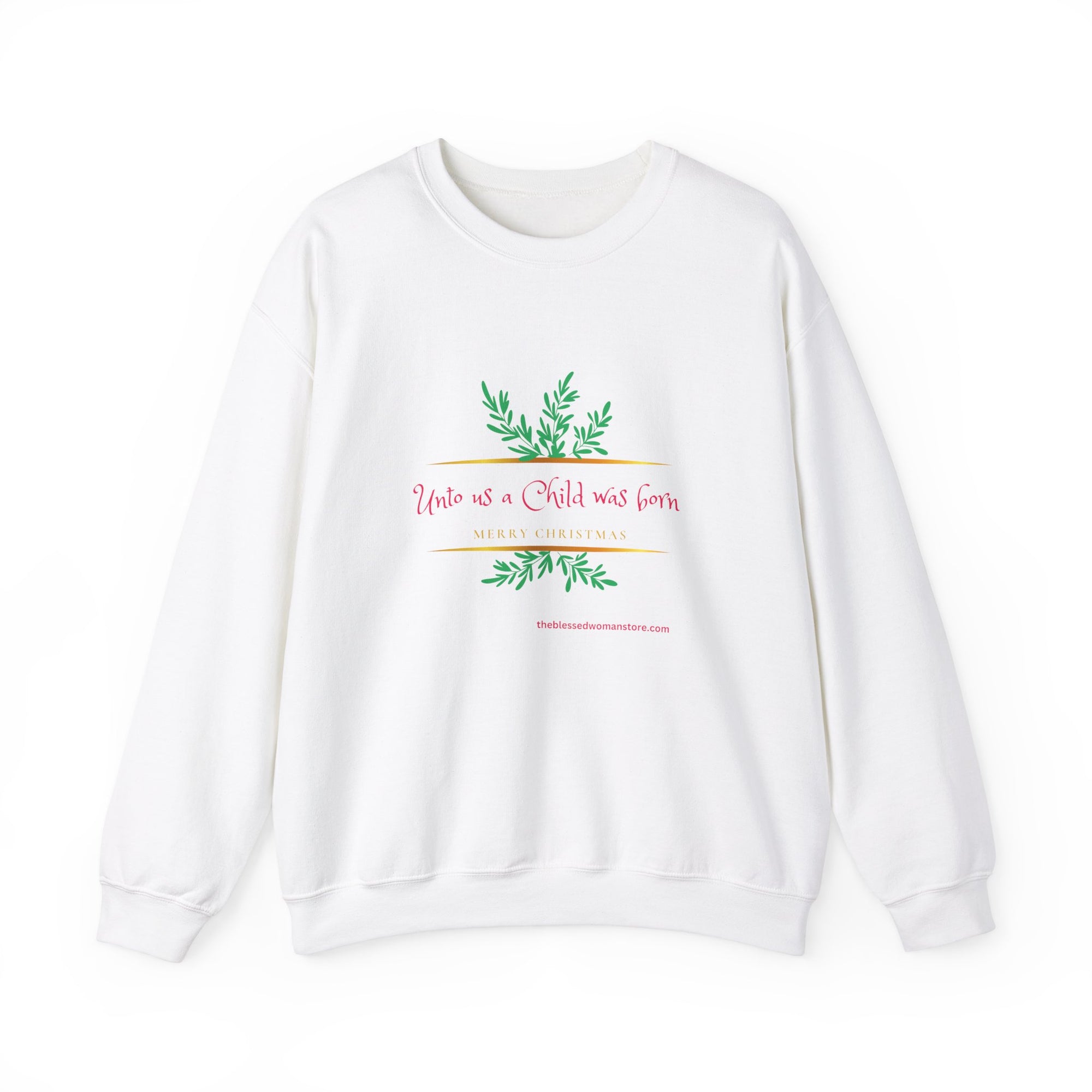 A Child is born Unisex Heavy Blend™ Crewneck Sweatshirt