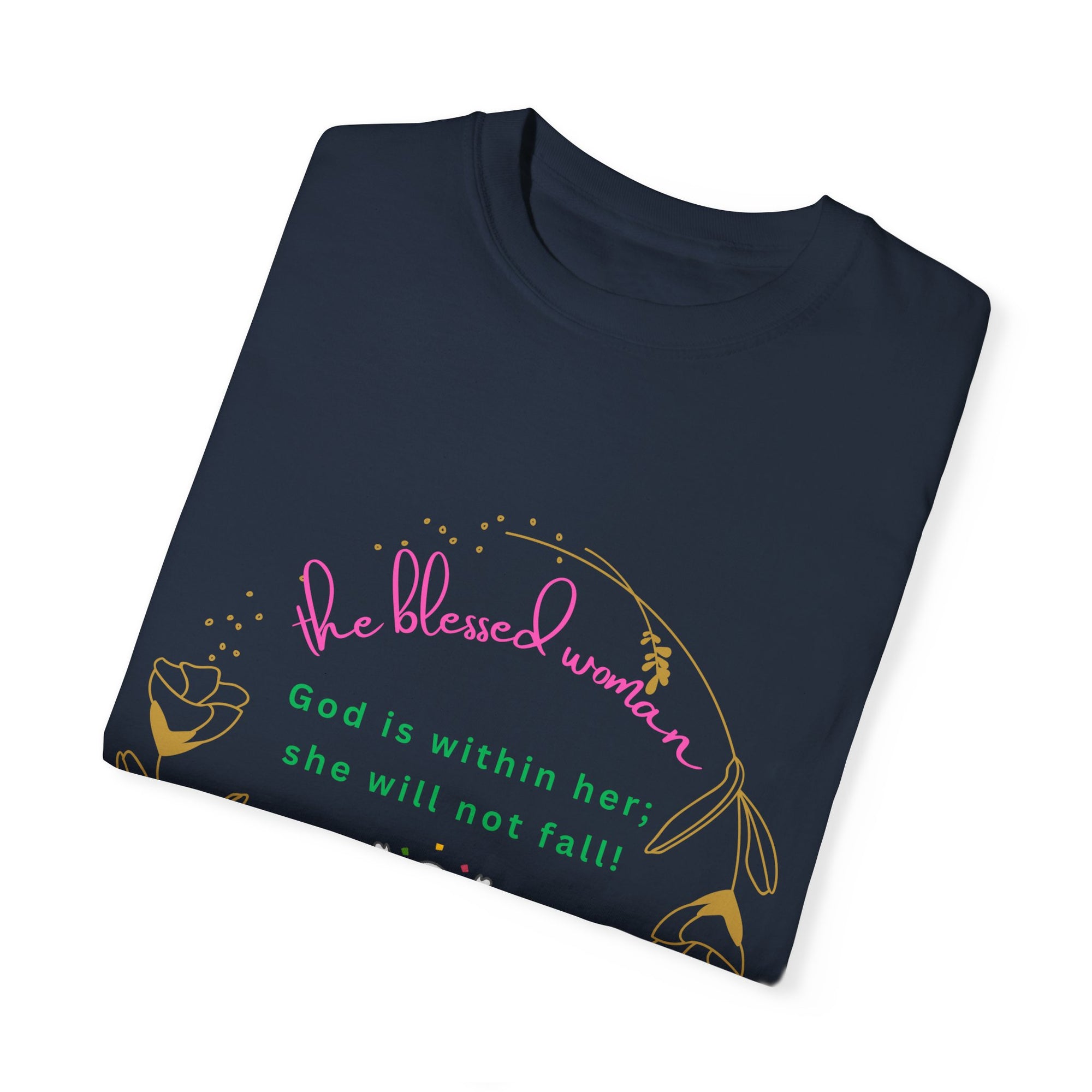 Blessed Successful Woman-cotton T-shirts