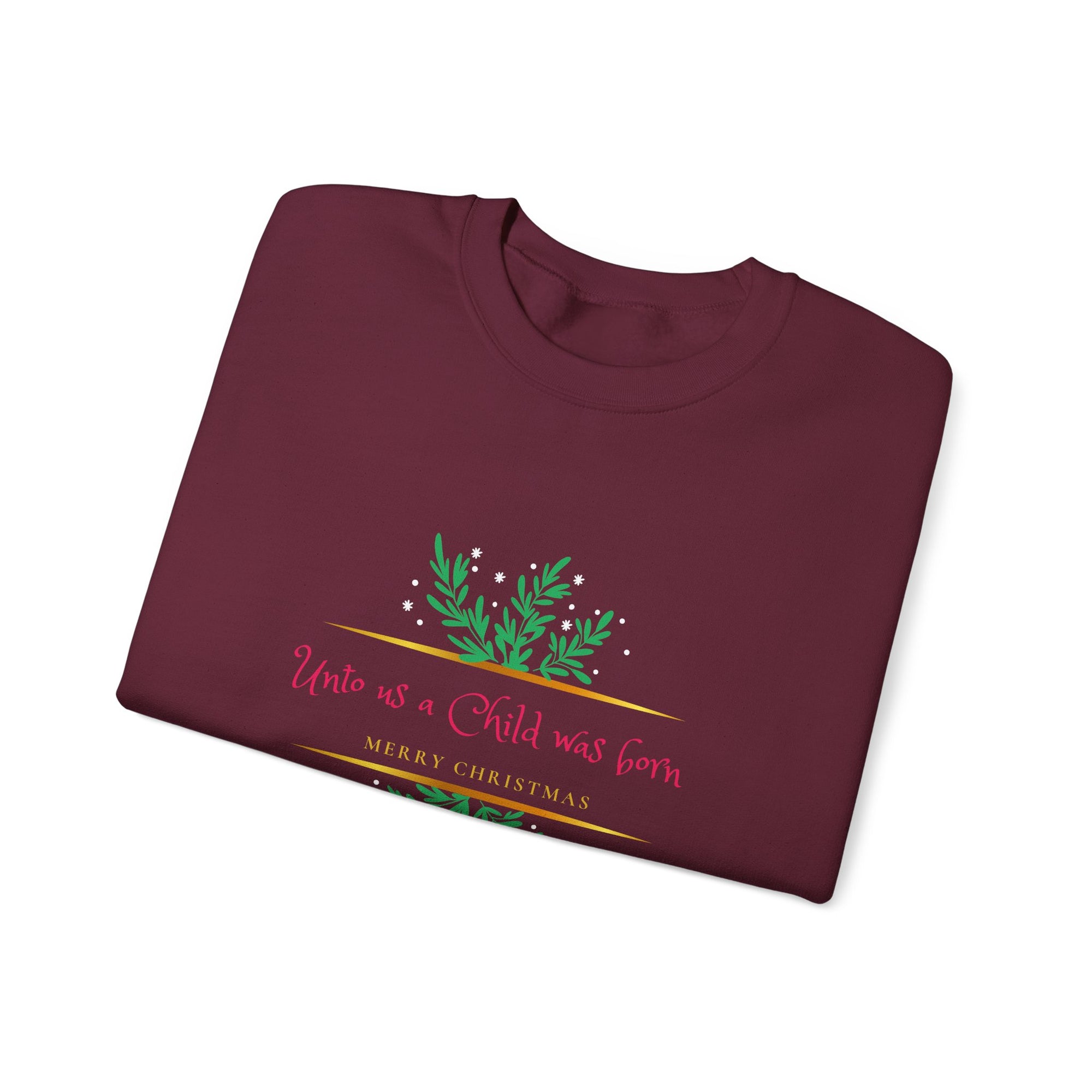 A Child is born Unisex Heavy Blend™ Crewneck Sweatshirt