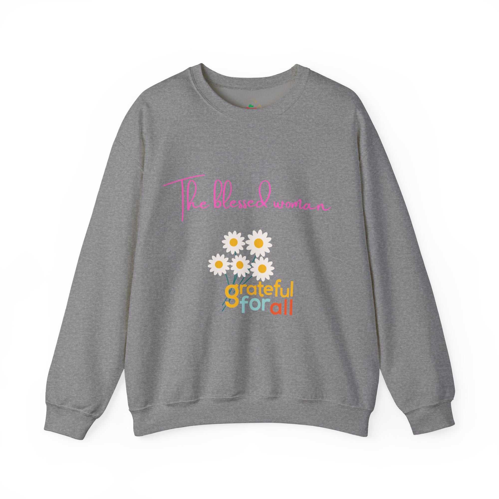 Blessed Woman Grateful Sweatshirt-Fall/Winter vibe