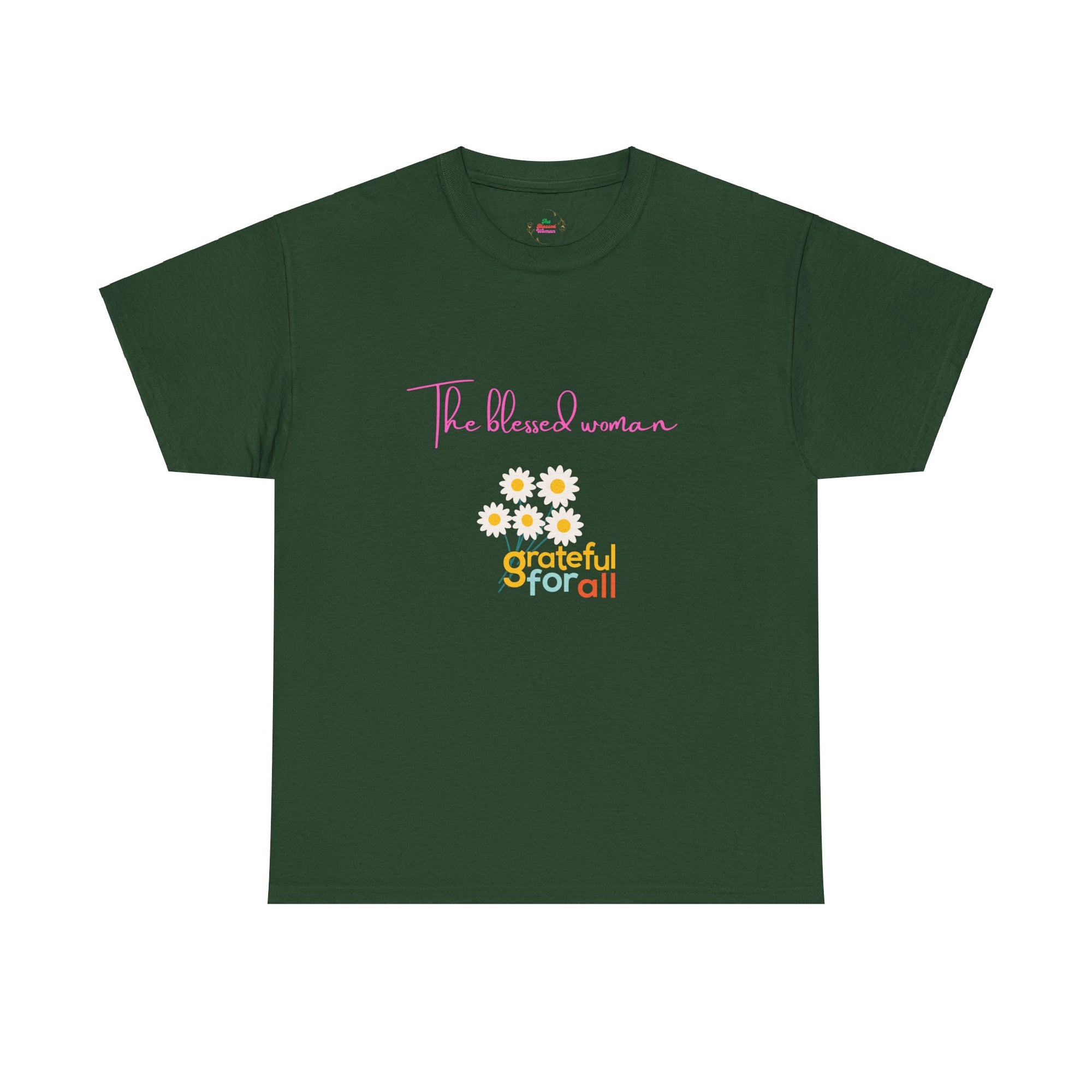 The Grateful Woman T-Shirt-Cotton-Gildan customized regular fit