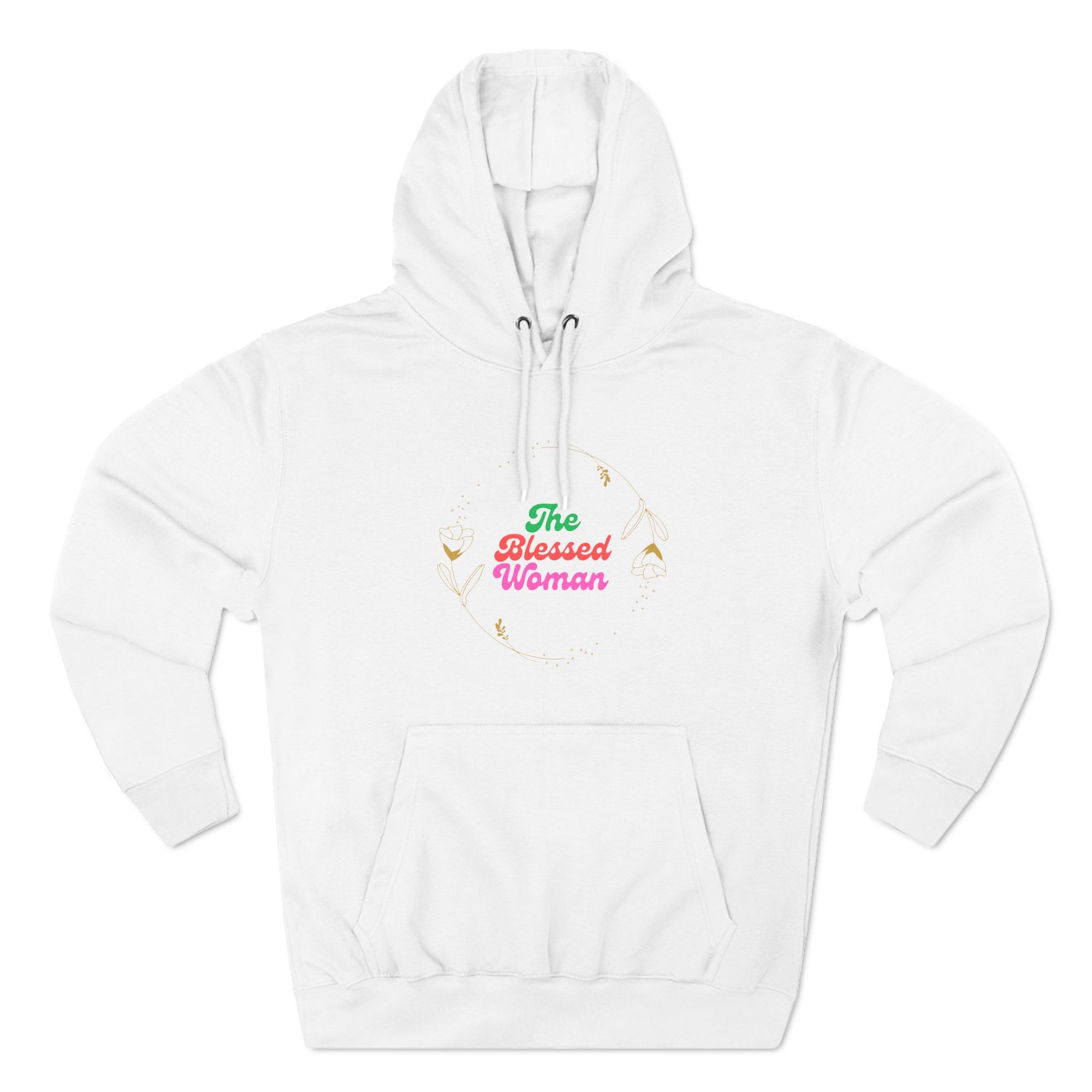 The Blessed Woman Three-Panel Fleece Hoodie
