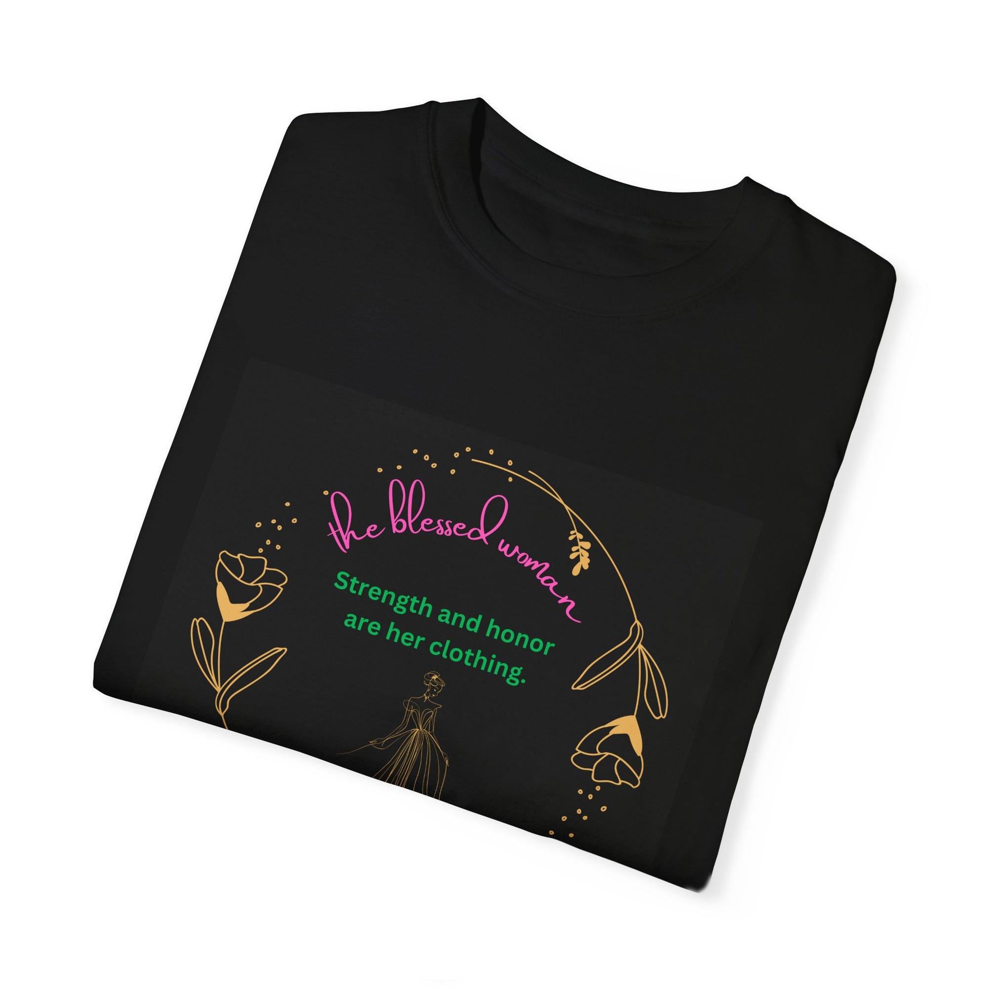 The Blessed Woman Honor-comfort color cotton customized T-shirt
