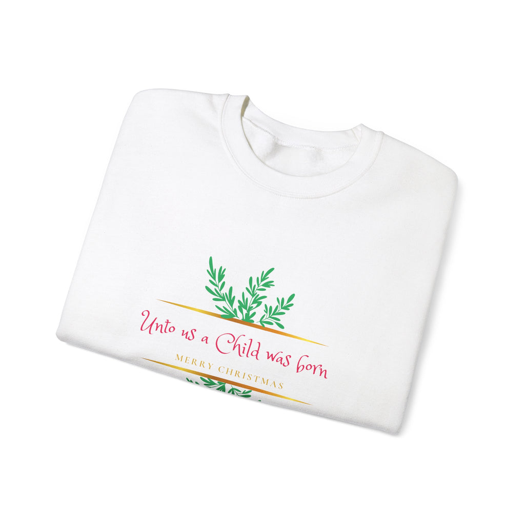 A Child is born Unisex Heavy Blend™ Crewneck Sweatshirt