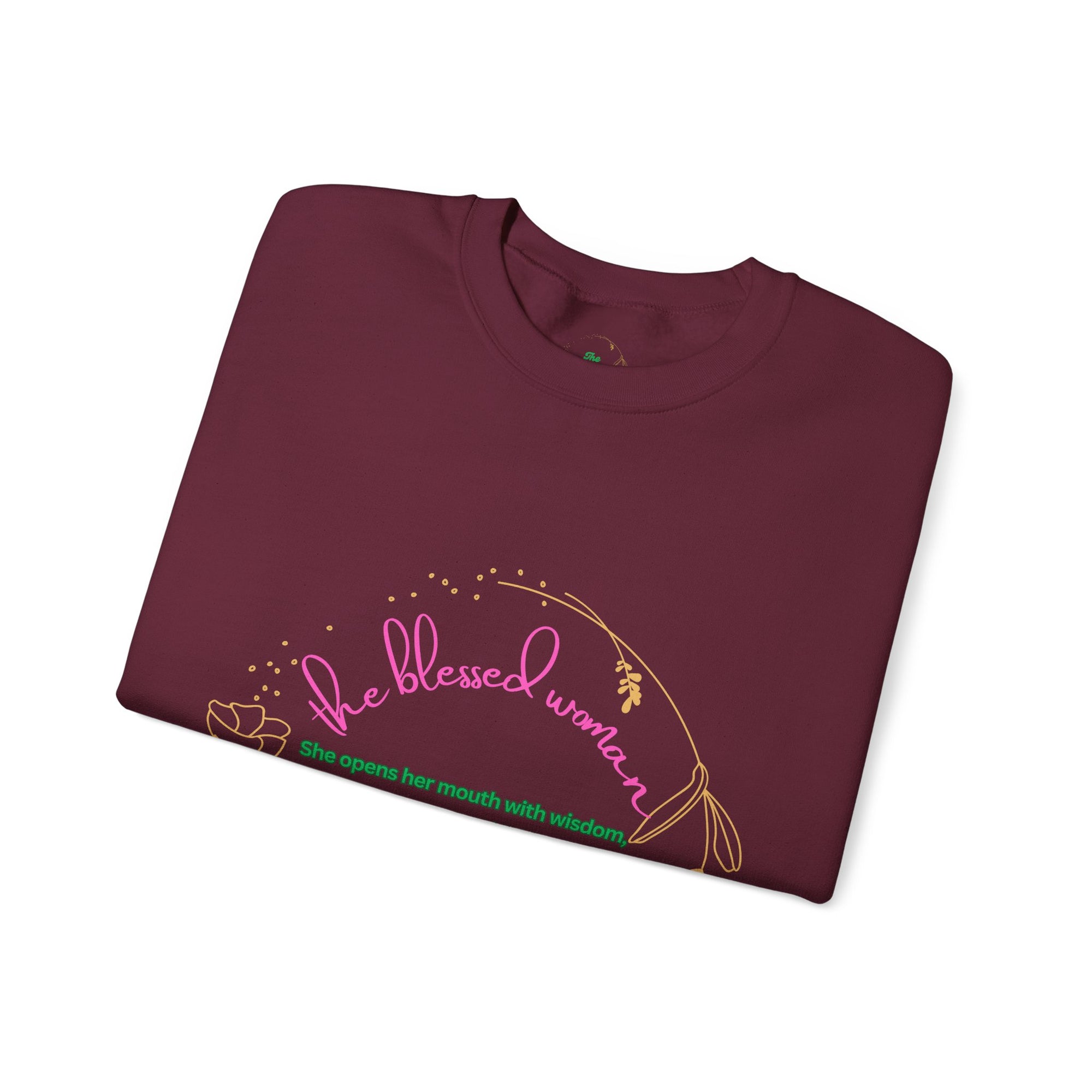 The Blessed  Wise Woman Crewneck Sweatshirt -Fall/winter essentials
