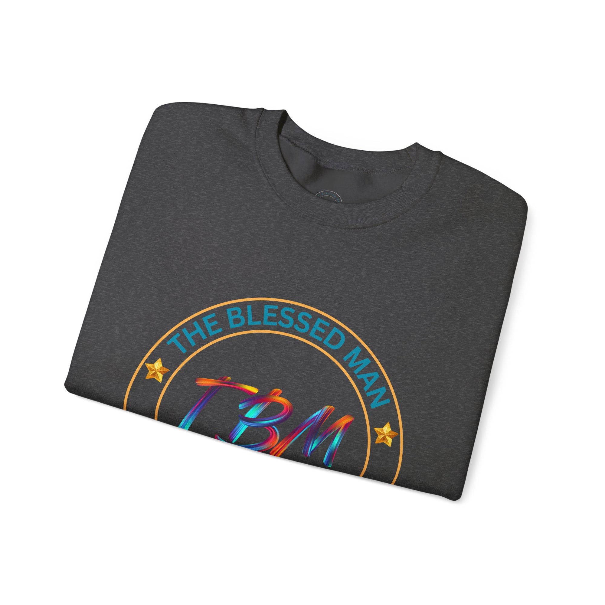 The Blessed Man Crewneck Sweatshirt Cotton Fall/Winter Essentials