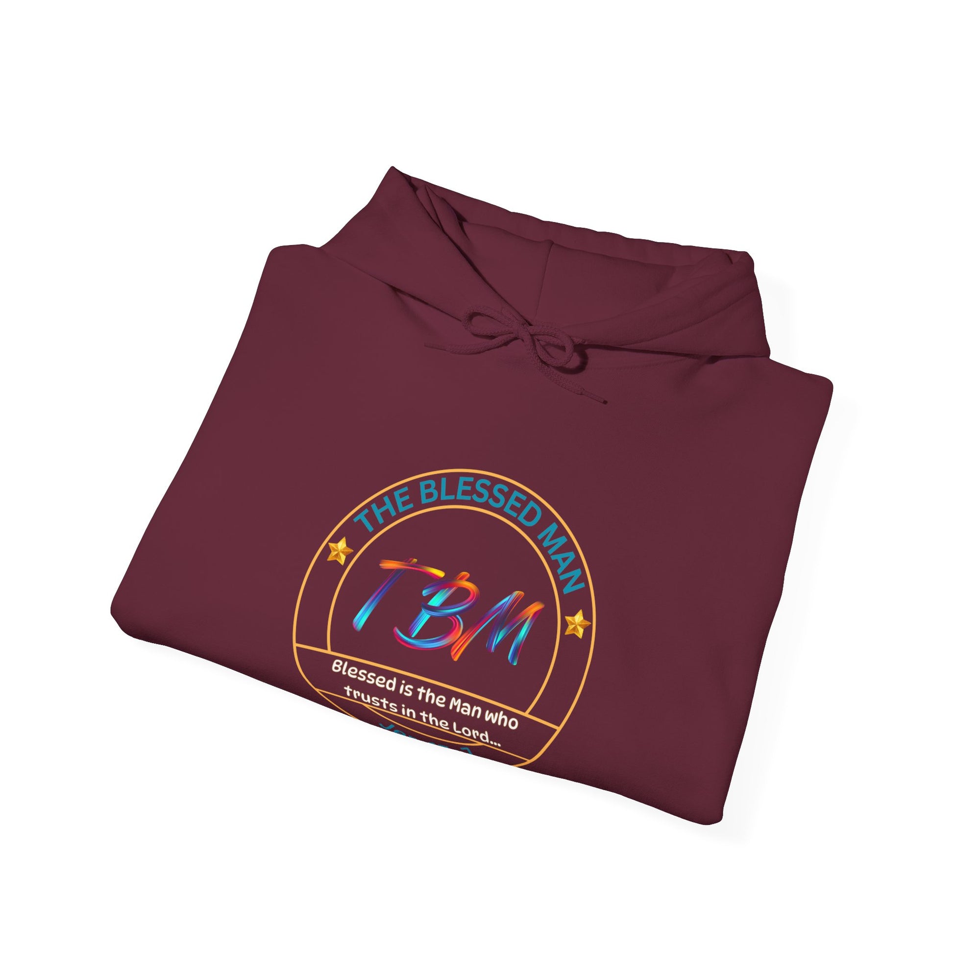The Blessed Man Heavy Blend™ Hooded Sweatshirt Fall/Winter essentials