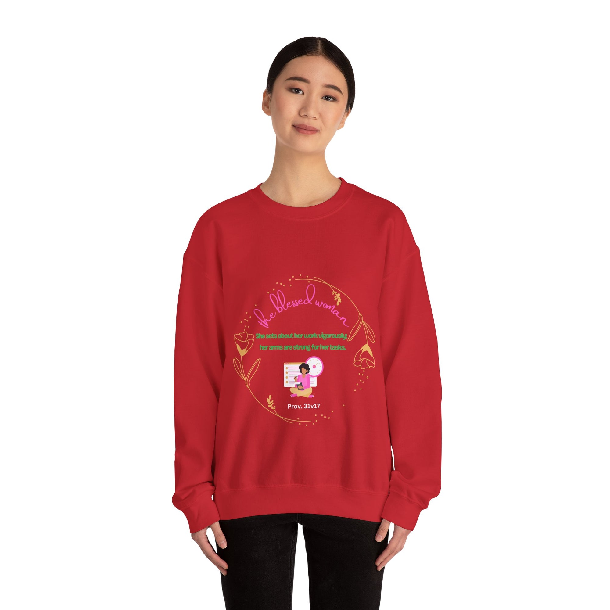 The Blessed Hardworking Woman  Sweatshirt- Fall/winter essentials