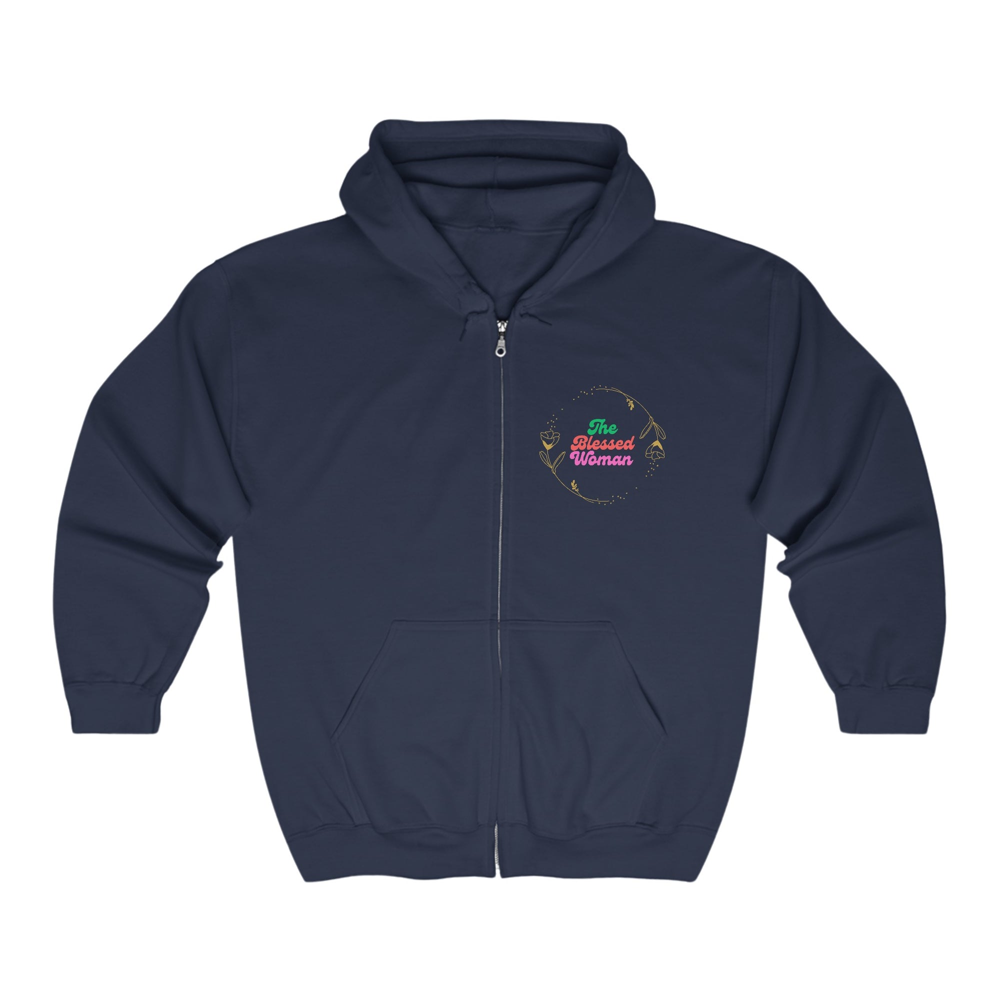 The Blessed Woman Heavy Blend™ Full Zip Hooded Sweatshirt