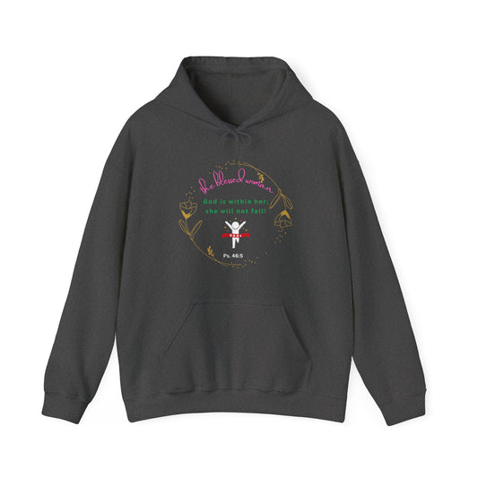 The Blessed Woman  Hoodie- God with her-Fall/winter vibe