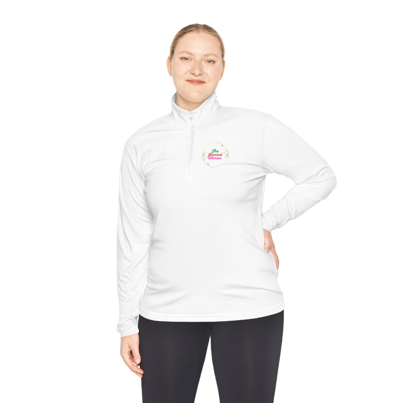 The Blessed Woman Quarter-Zip Pullover