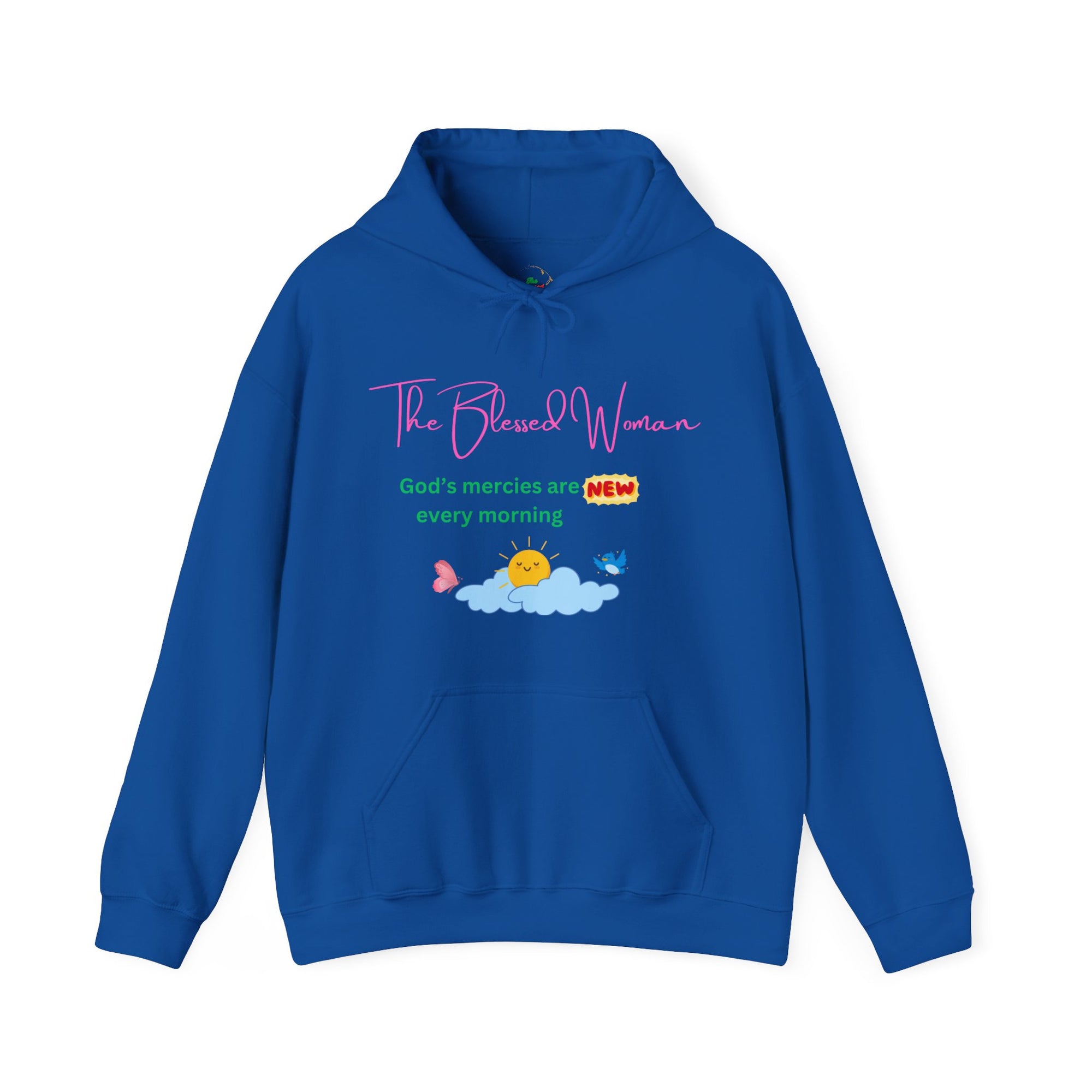 The Blessed Woman New Every morning Hooded Sweatshirt Fall/Winter essentials