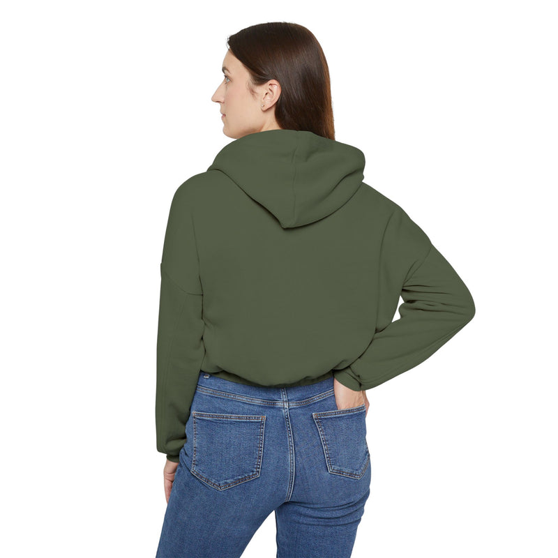 The Blessed Women's Cinched Bottom Hoodie