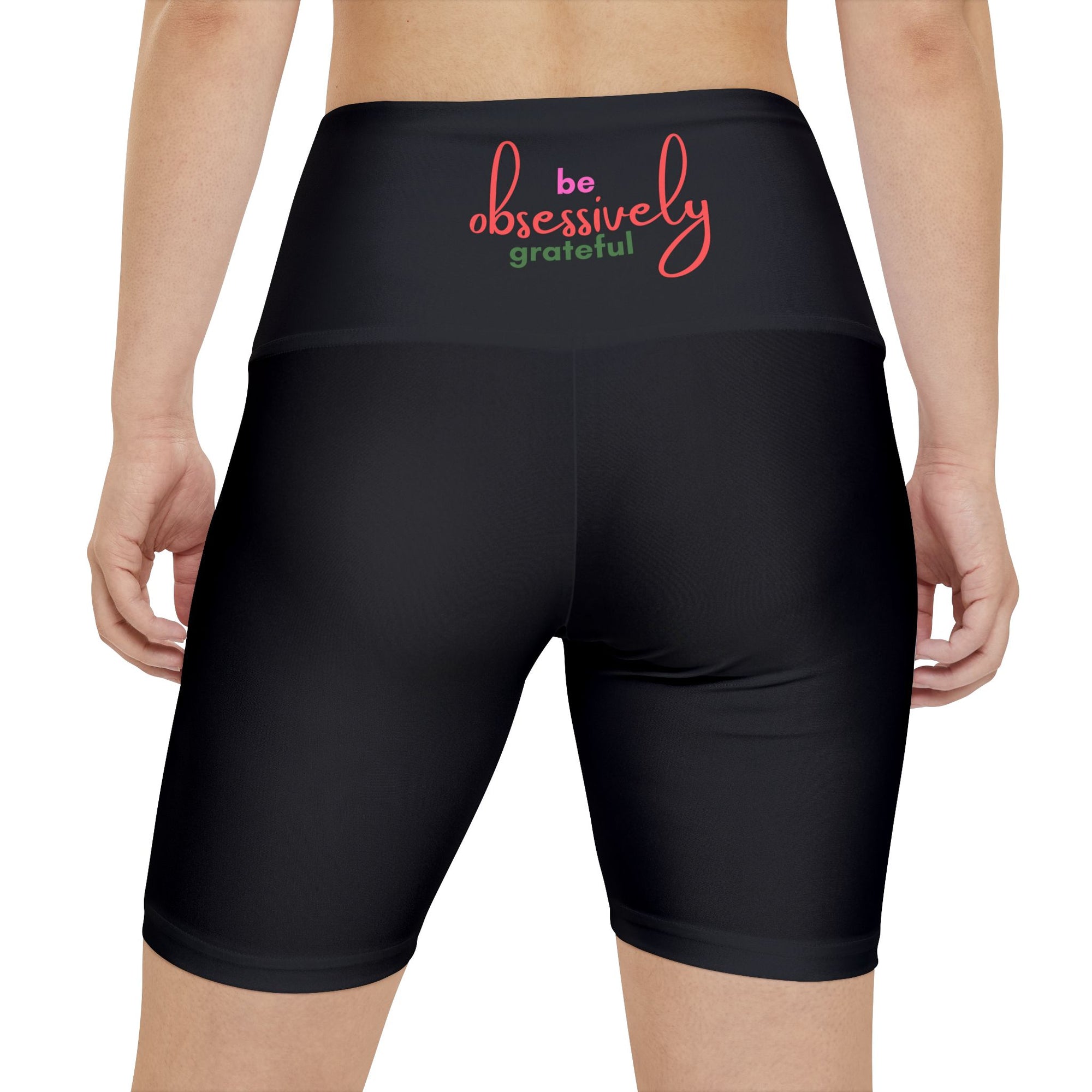 The Blessed Women's Workout Shorts (AOP)