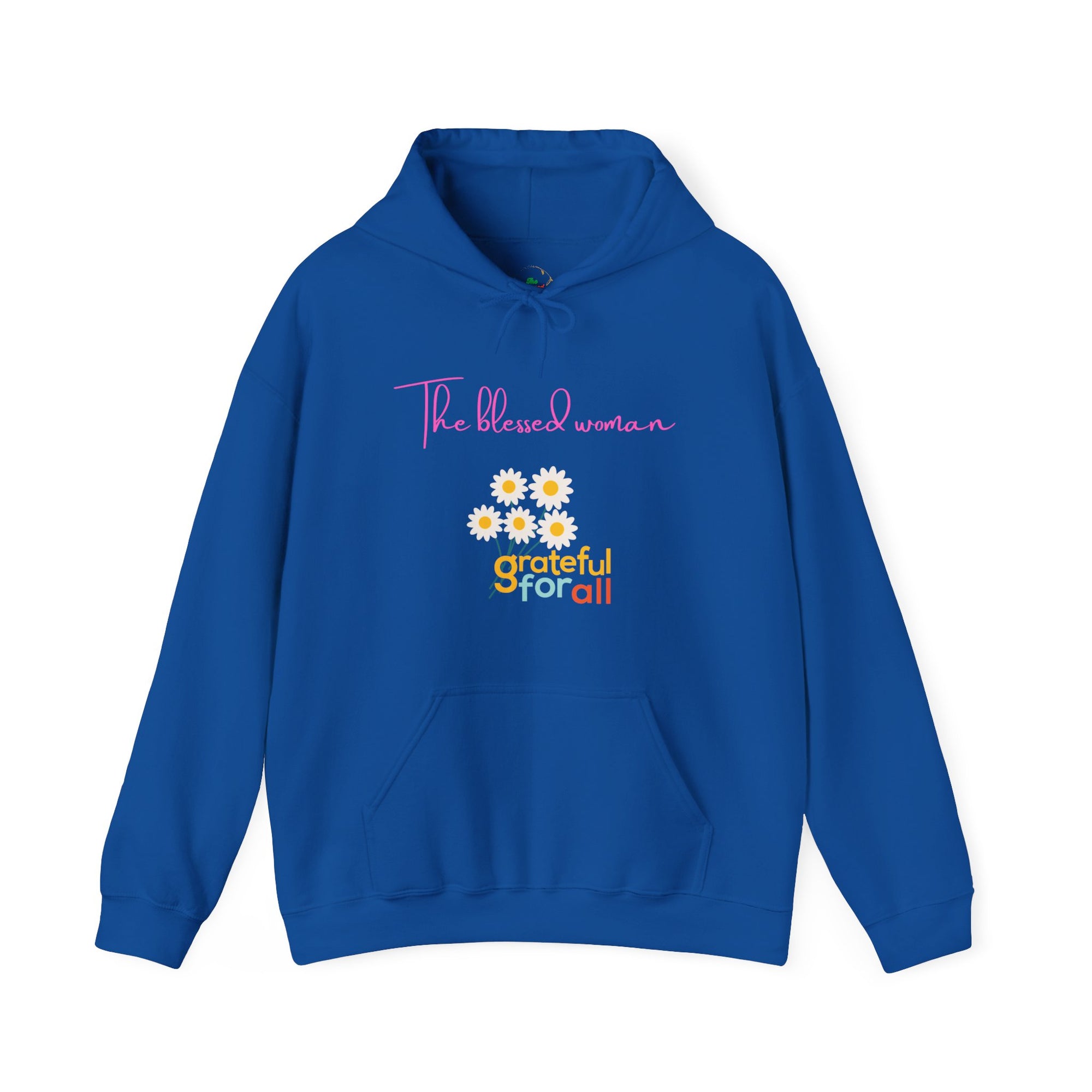 Grateful Inspirational Hoodie for Her - Fall/Winter Vibe