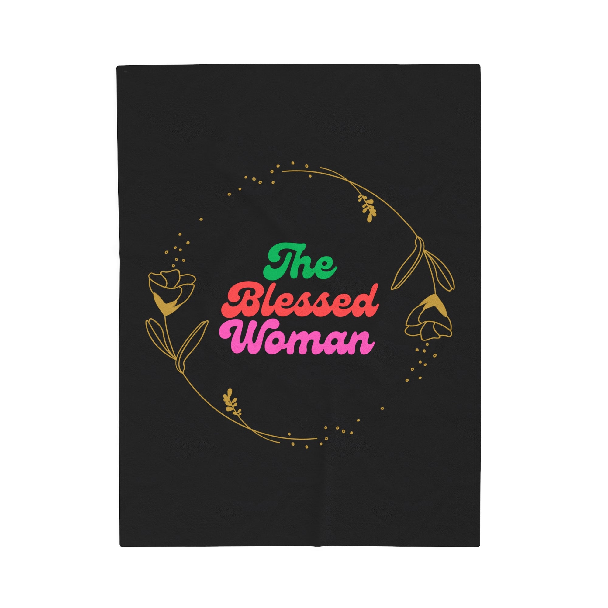 Velveteen Blanket - The Blessed Woman