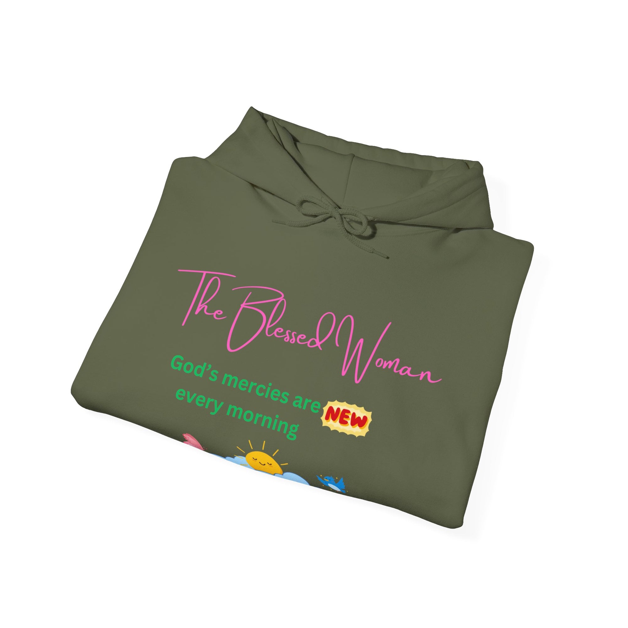 The Blessed Woman New Every morning Hooded Sweatshirt Fall/Winter essentials