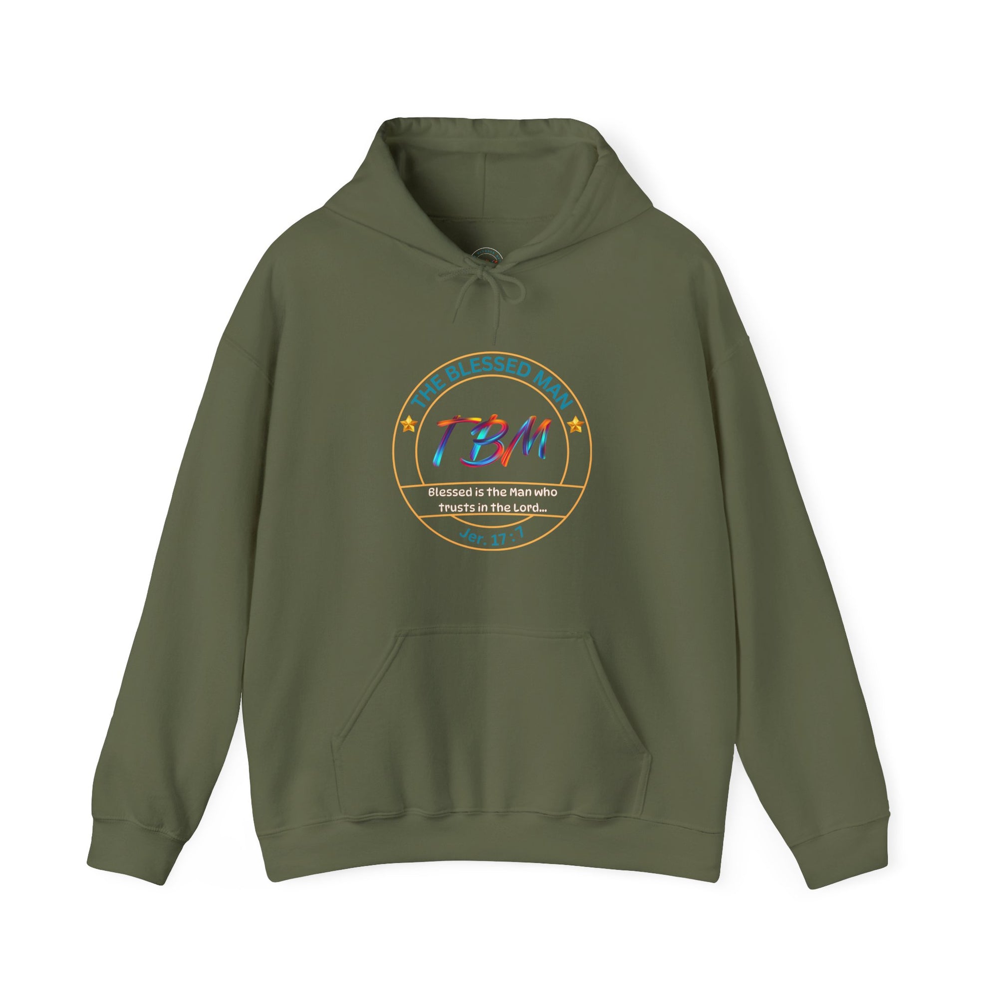 The Blessed Man Heavy Blend™ Hooded Sweatshirt Fall/Winter essentials