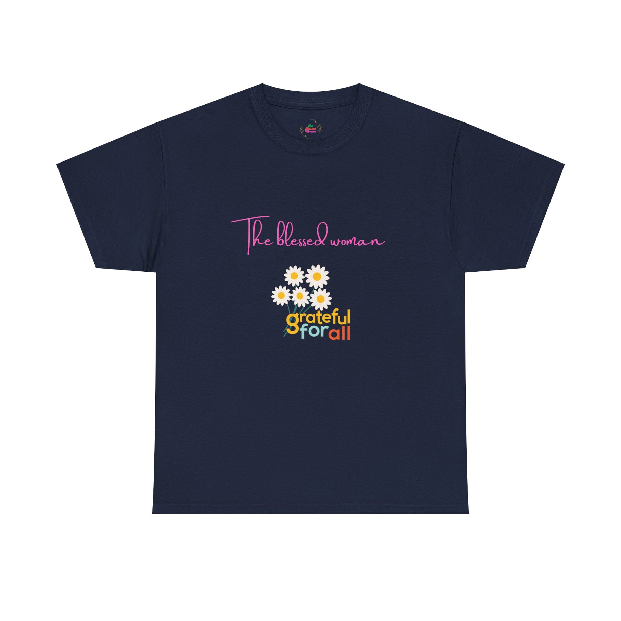 The Grateful Woman T-Shirt-Cotton-Gildan customized regular fit