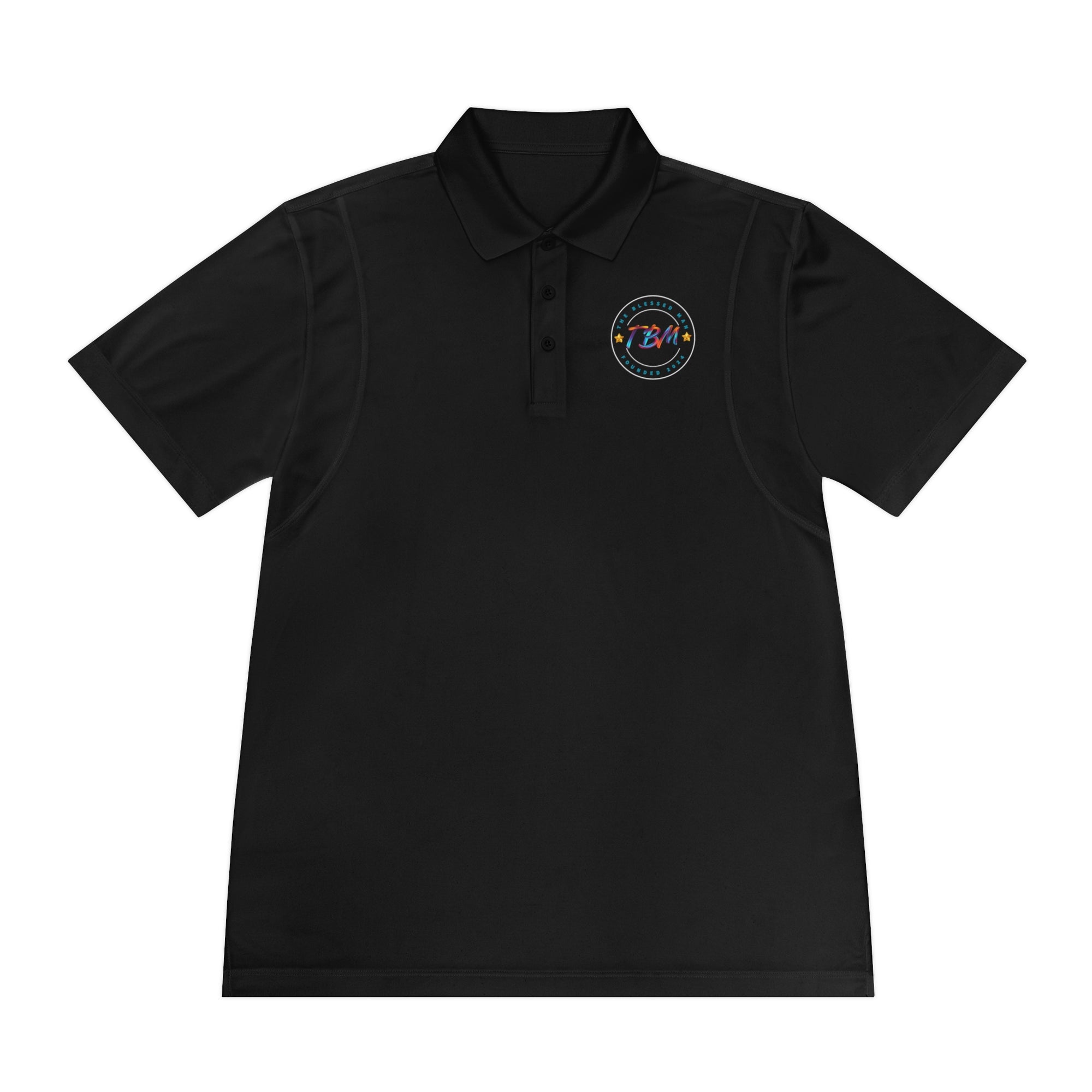 The Blessed Men's Sport Polo Shirt