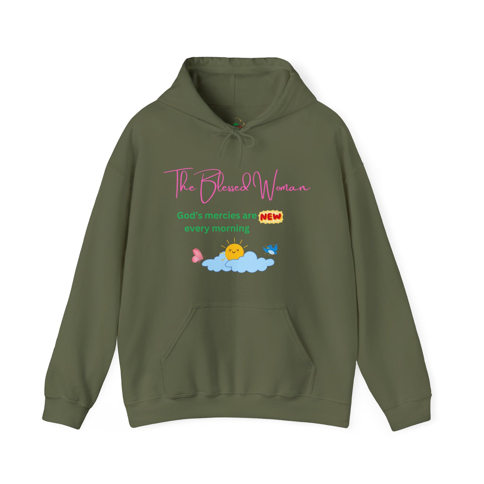 The Blessed Woman New Every morning Hooded Sweatshirt Fall/Winter essentials