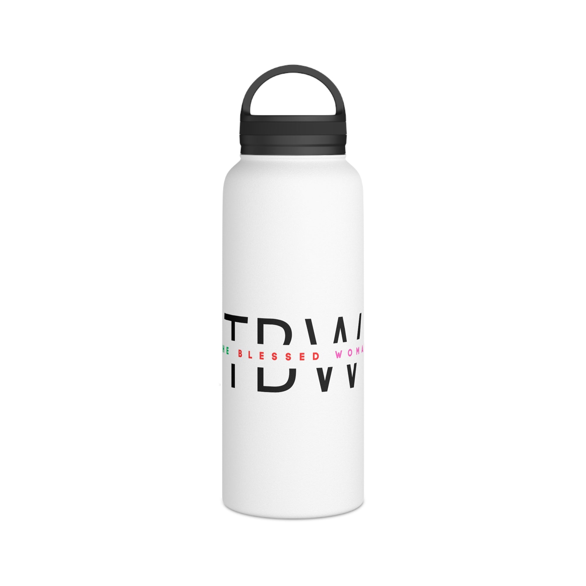 TBW Stainless Steel Water Bottle, Handle Lid