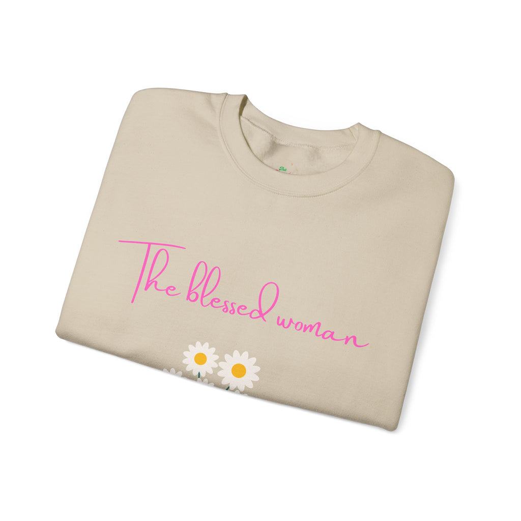 Blessed Woman Grateful Sweatshirt-Fall/Winter vibe