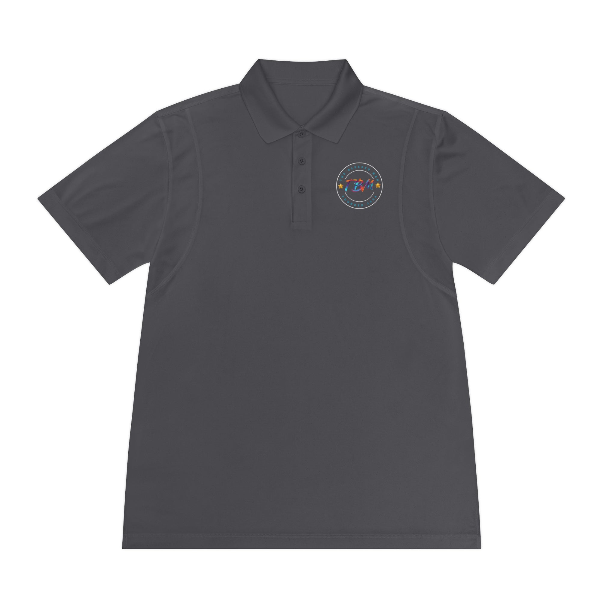 The Blessed Men's Sport Polo Shirt
