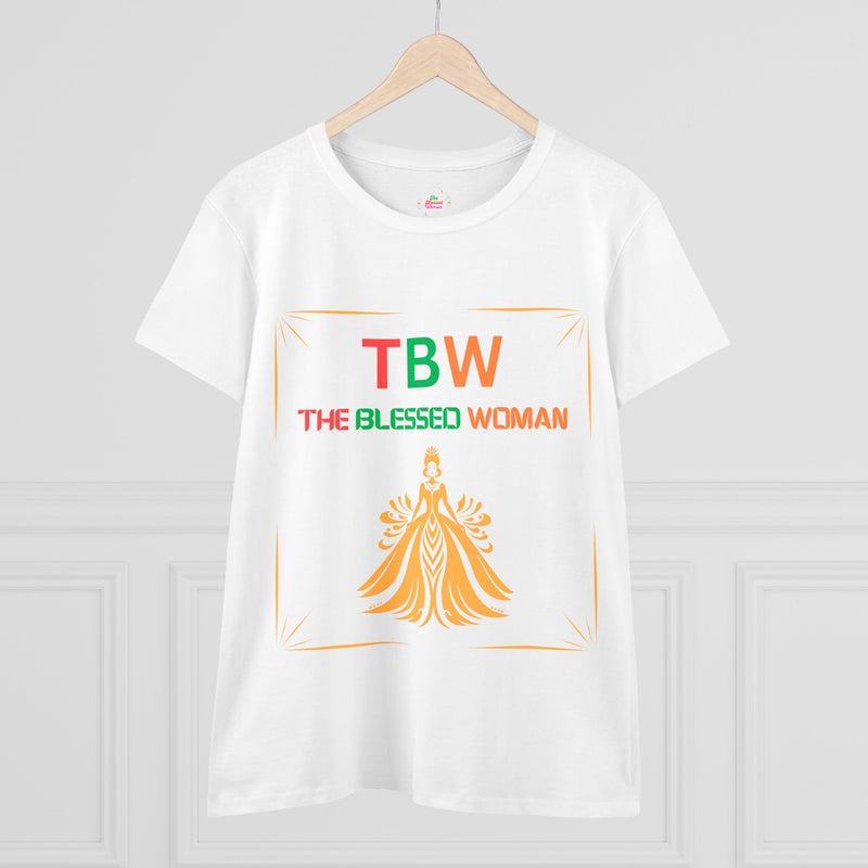 The Blessed Woman Midweight Cotton Tee