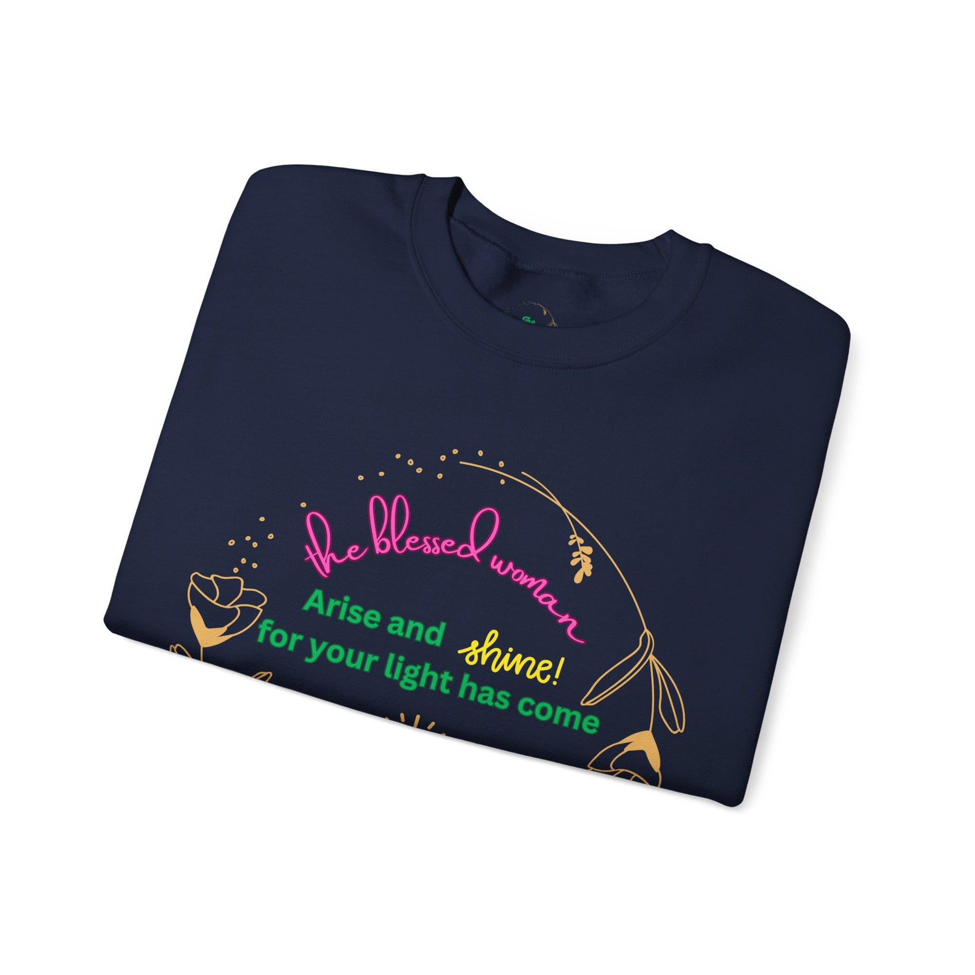The Blessed Shine Woman Crewneck Sweatshirt Fall/Winter essential