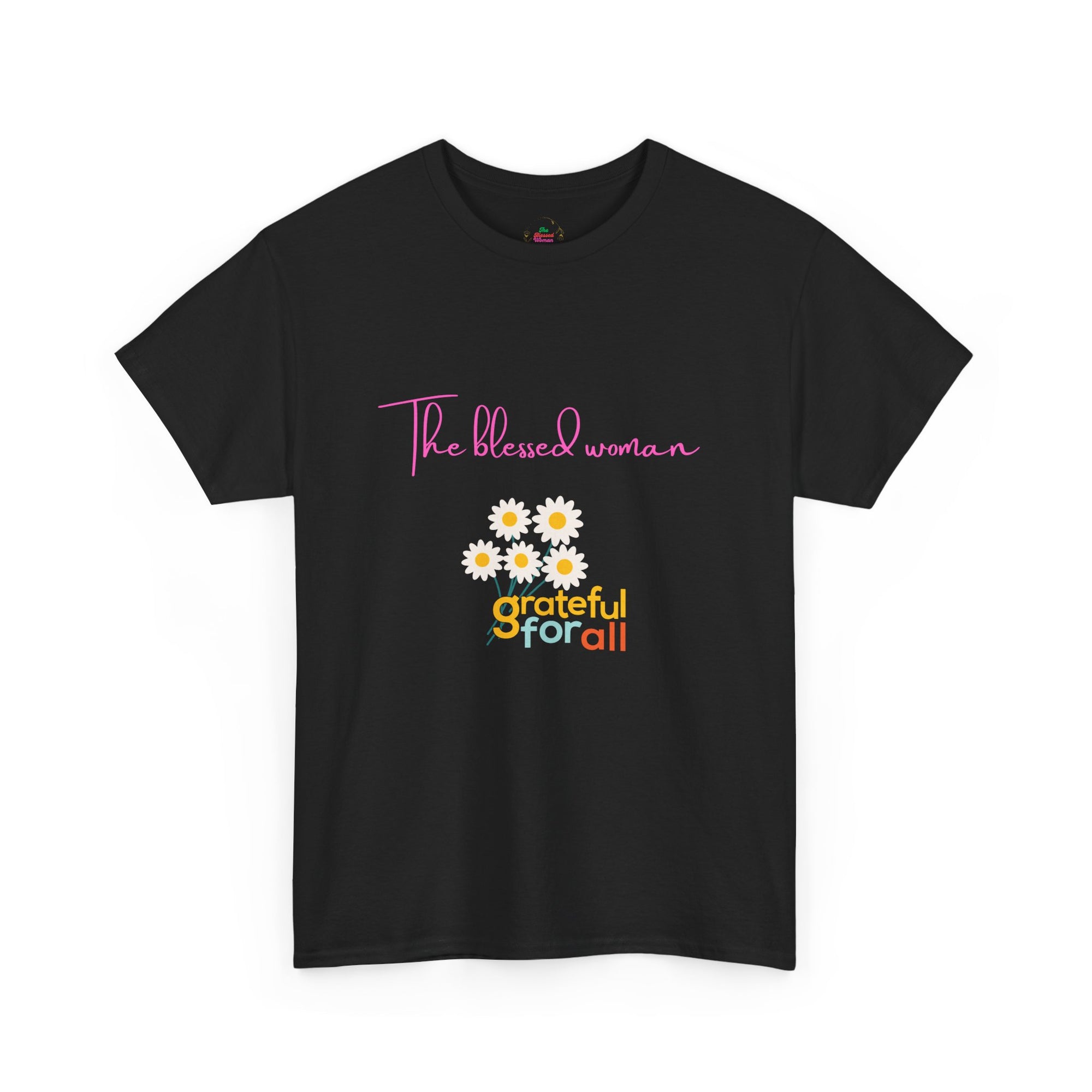 The Grateful Woman T-Shirt-Cotton-Gildan customized regular fit