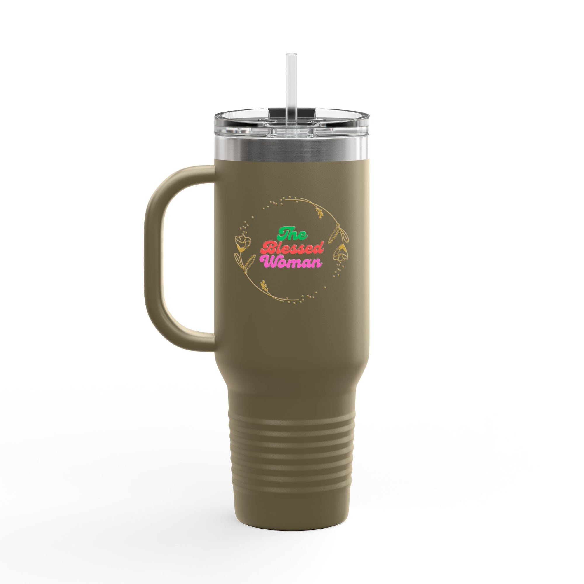The Blessed Woman Insulated Travel Mug, 40oz