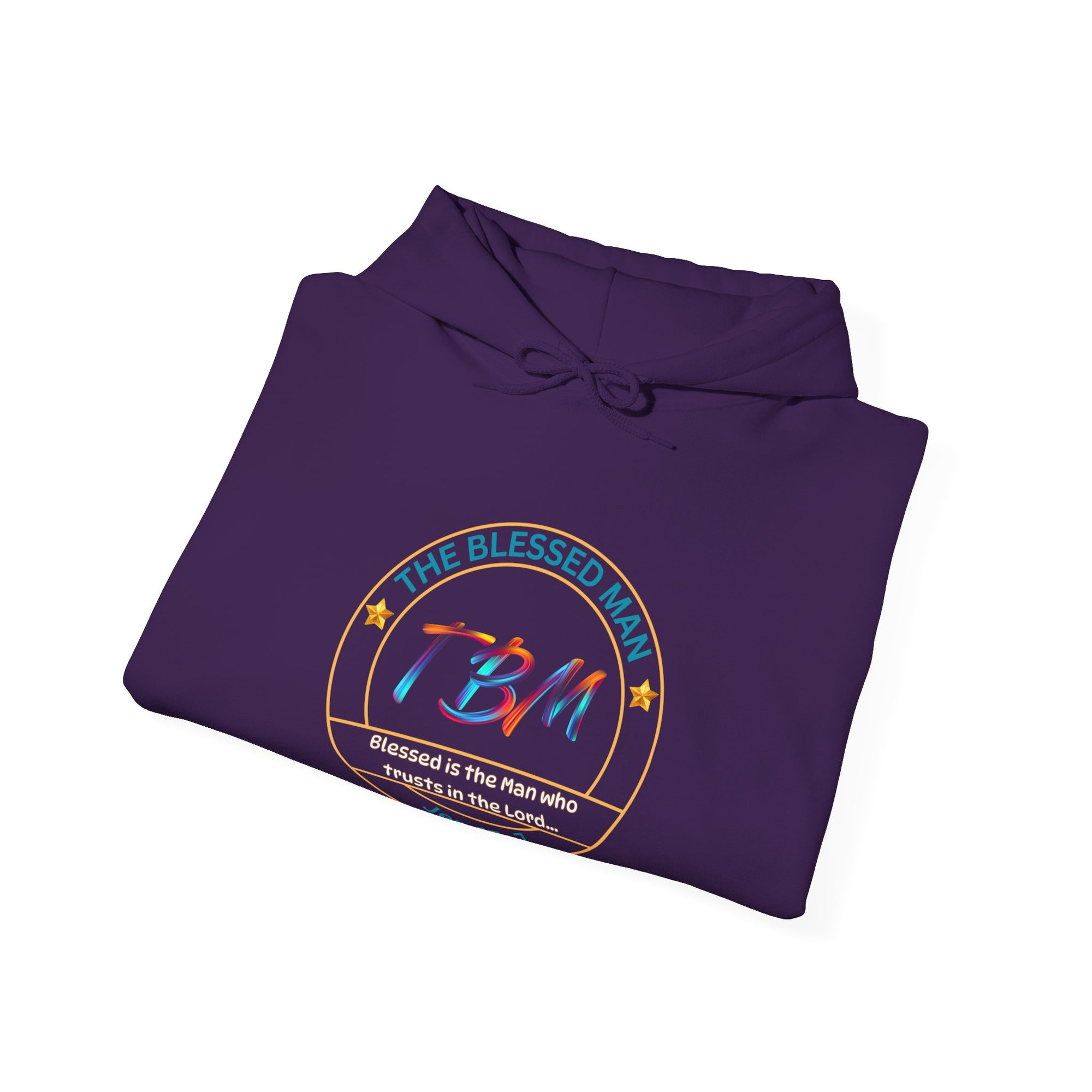 The Blessed Man Heavy Blend™ Hooded Sweatshirt Fall/Winter essentials