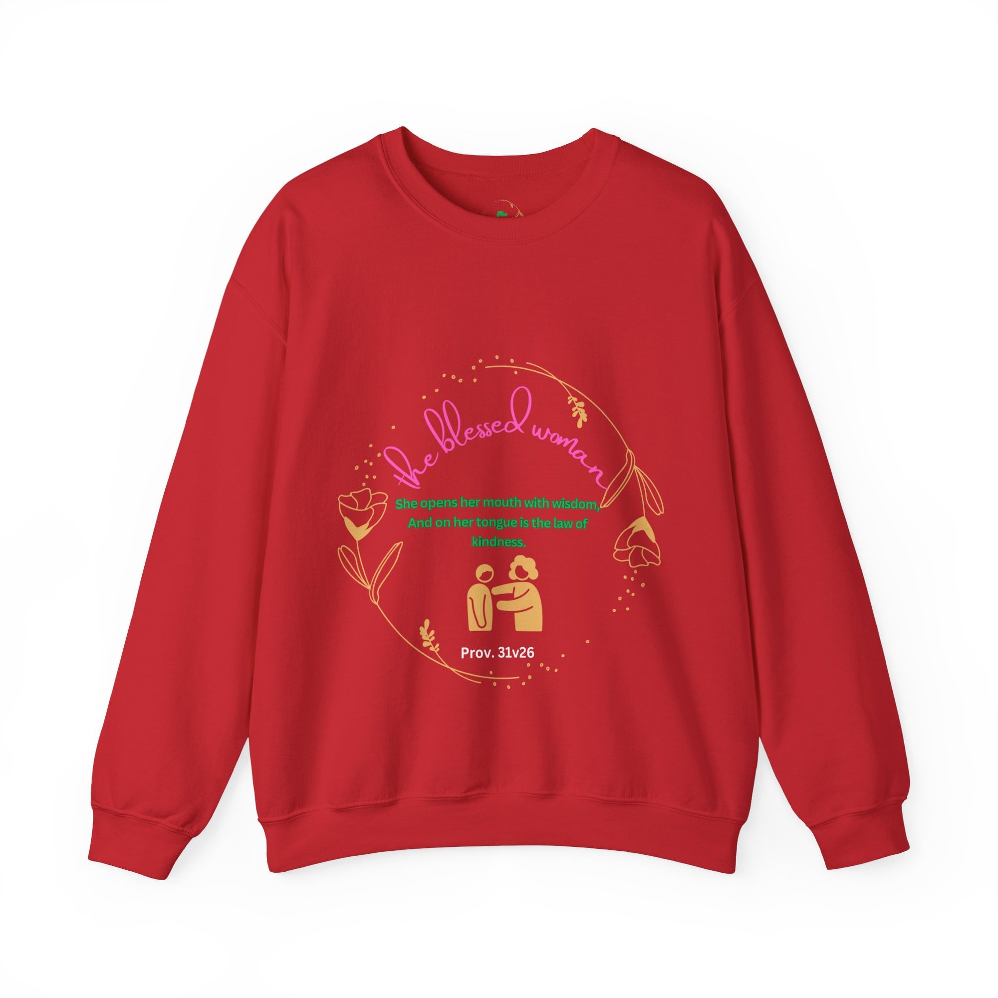 The Blessed  Wise Woman Crewneck Sweatshirt -Fall/winter essentials
