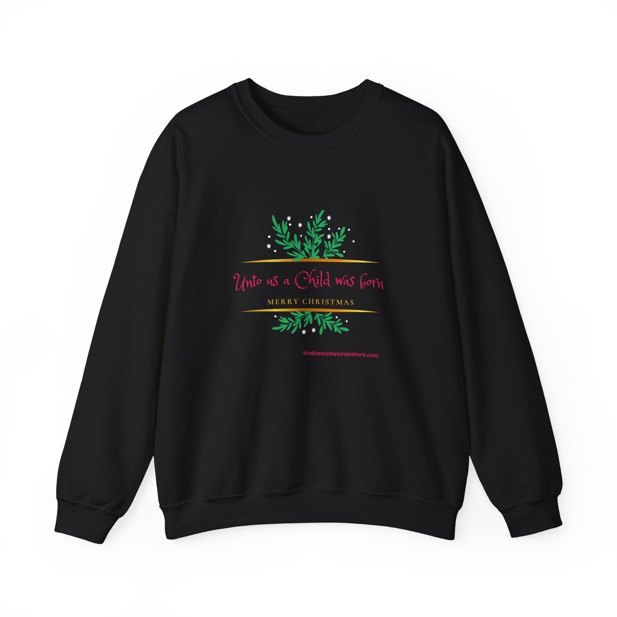 A Child is born Unisex Heavy Blend™ Crewneck Sweatshirt