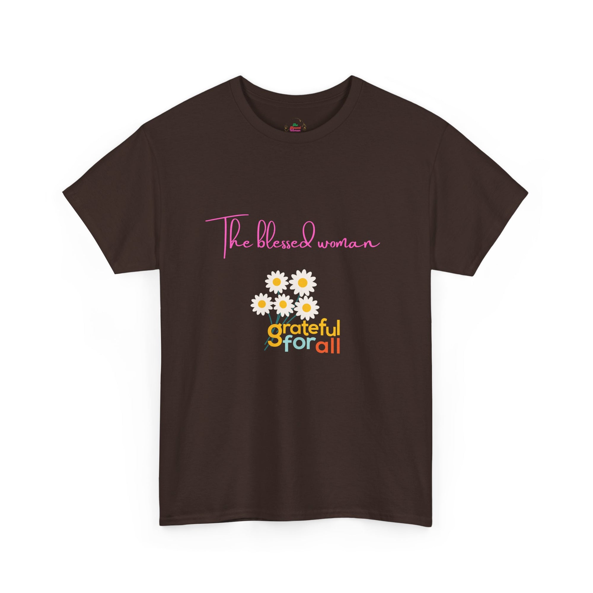 The Grateful Woman T-Shirt-Cotton-Gildan customized regular fit