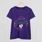 The Blessed hardworking Women's Midweight Cotton Tee