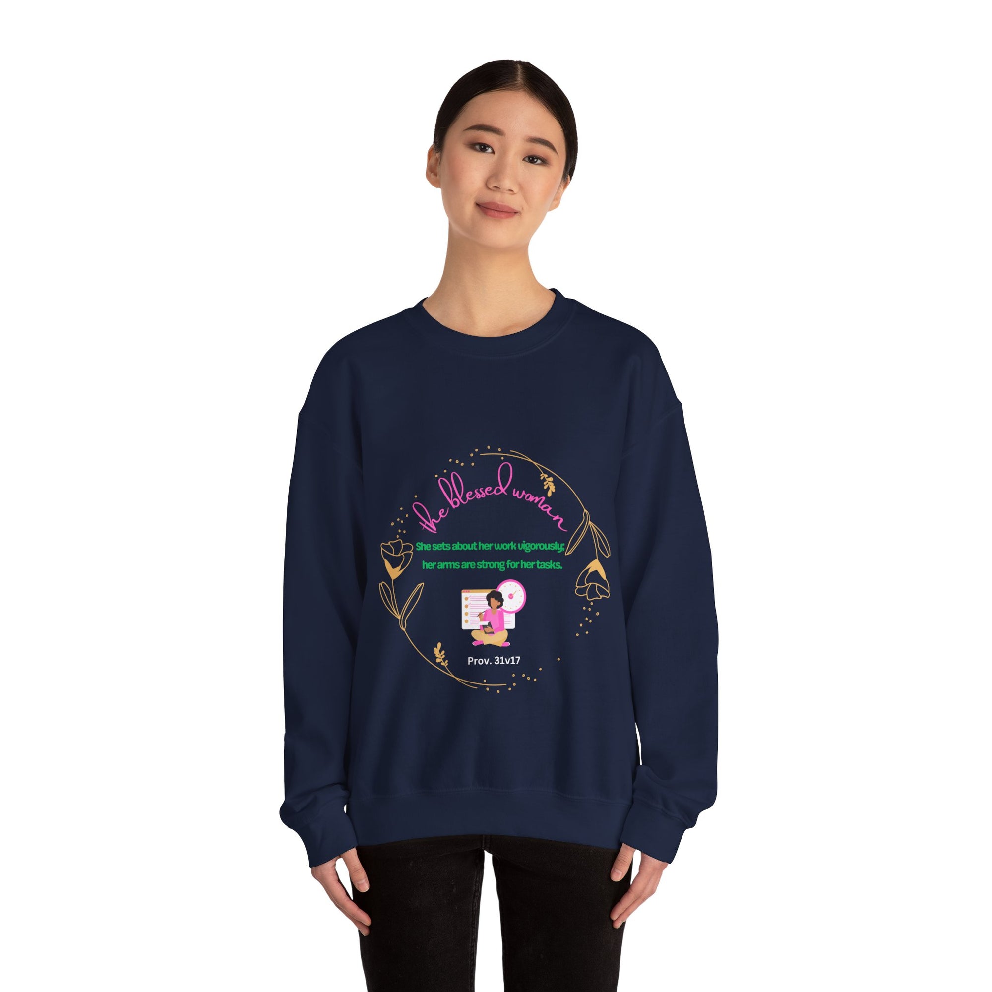 The Blessed Hardworking Woman  Sweatshirt- Fall/winter essentials