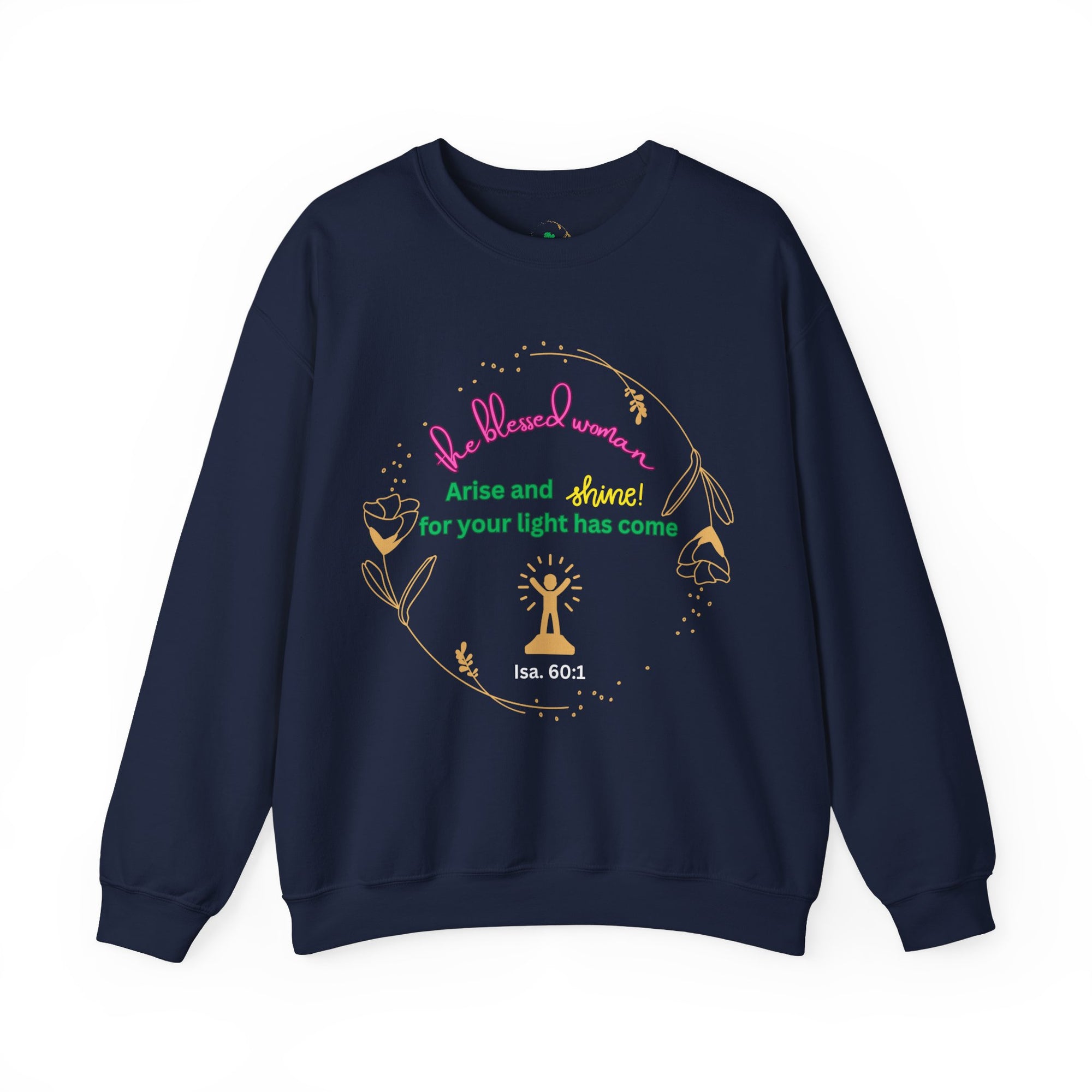 The Blessed Shine Woman Crewneck Sweatshirt Fall/Winter essential
