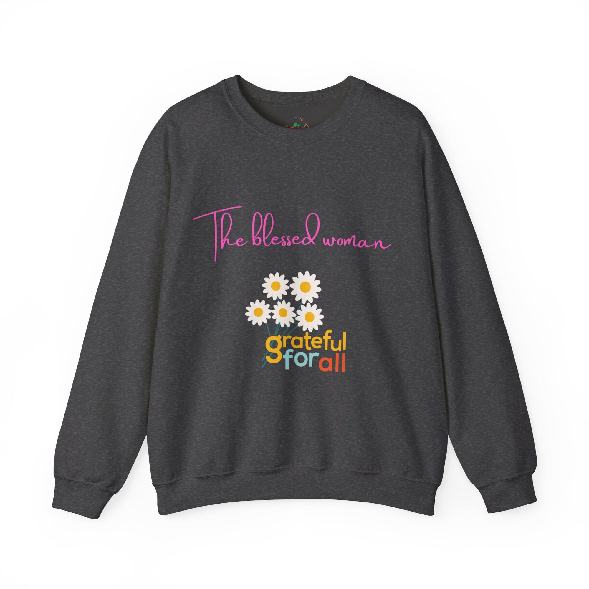 Blessed Woman Grateful Sweatshirt-Fall/Winter vibe